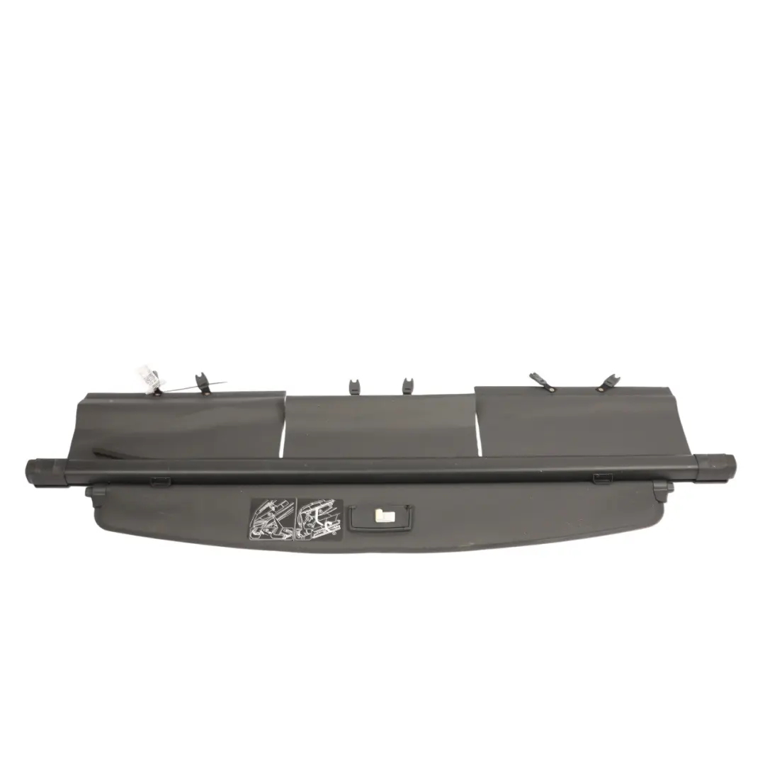 Toyota Verso R2 Mk2 Boot Trunk Parcel Shelf Roller Blind Dark Grey 64910-0F020 - SKU 649100F020B1 - Part number 649100F020B1