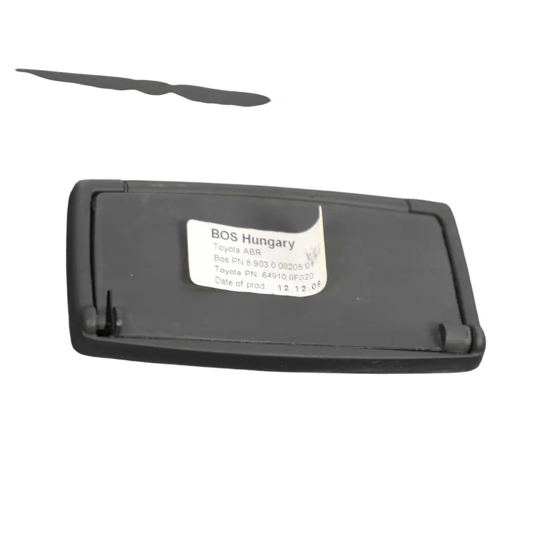 Toyota Verso R2 Mk2 Boot Trunk Parcel Shelf Roller Blind Dark Grey 64910-0F020 - SKU 649100F020B1 - Part number 649100F020B1