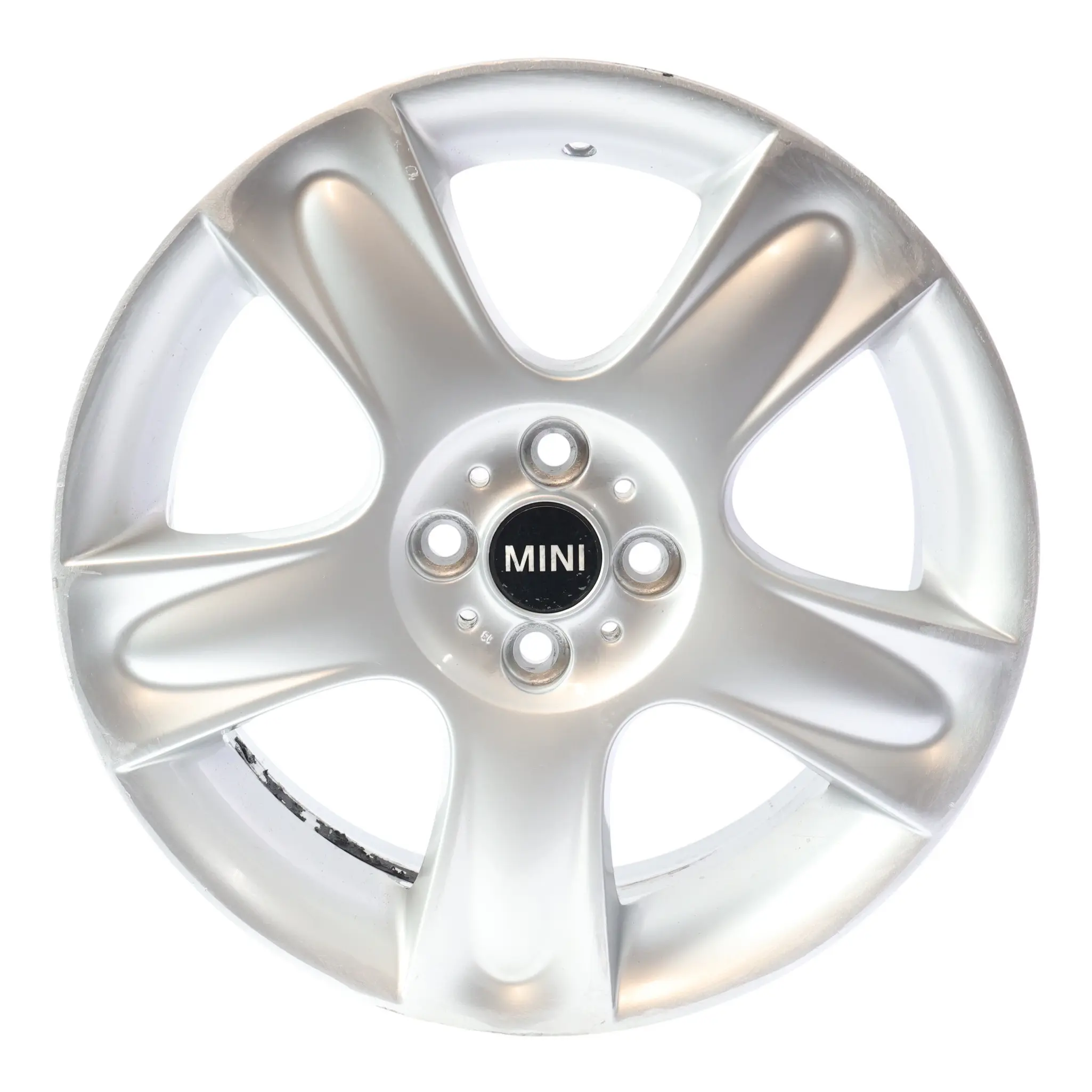 Mini Cooper One R50 R52 R53 Llanta De aleacion plateada 17" 7J ET:48 5-Star 91