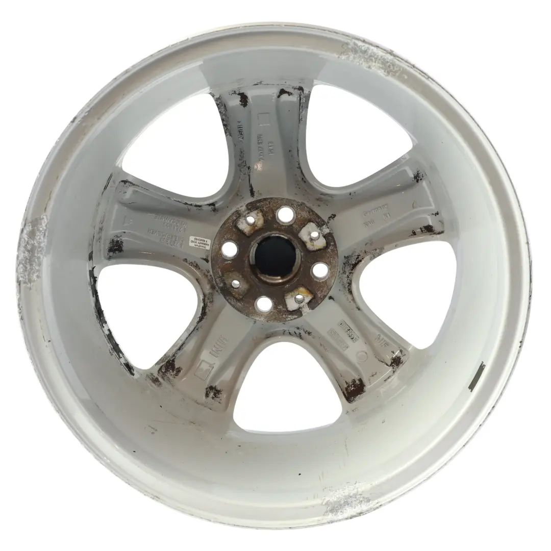 Mini Cooper One R50 R52 R53 Llanta De aleacion plateada 17" 7J ET:48 5-Star 91 - SKU 6763299-SL1 - Número de pieza 6763299