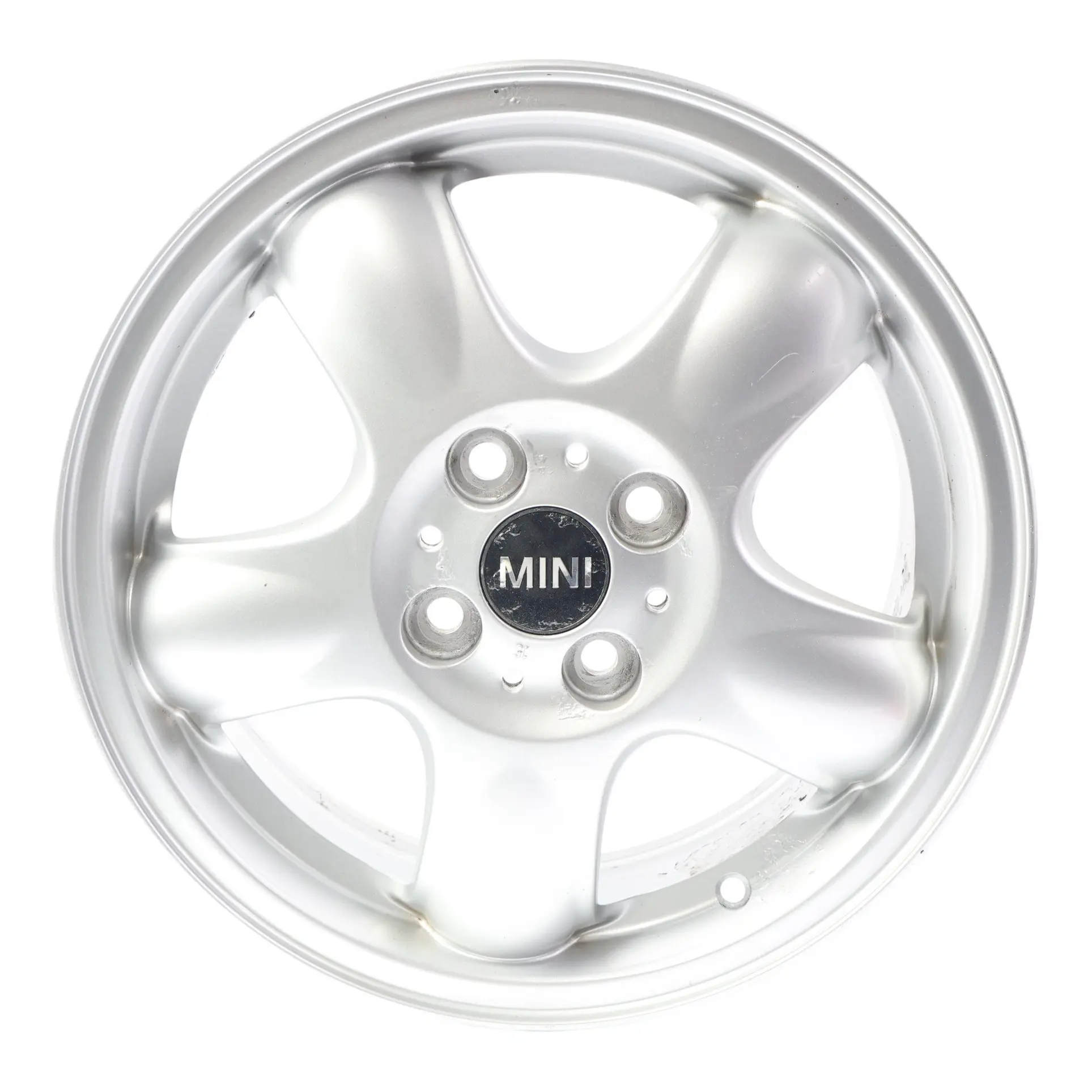 Mini Cooper One R50 R55 R56 Silver Wheel Alloy Rim 15" 5-Start Spooler 100