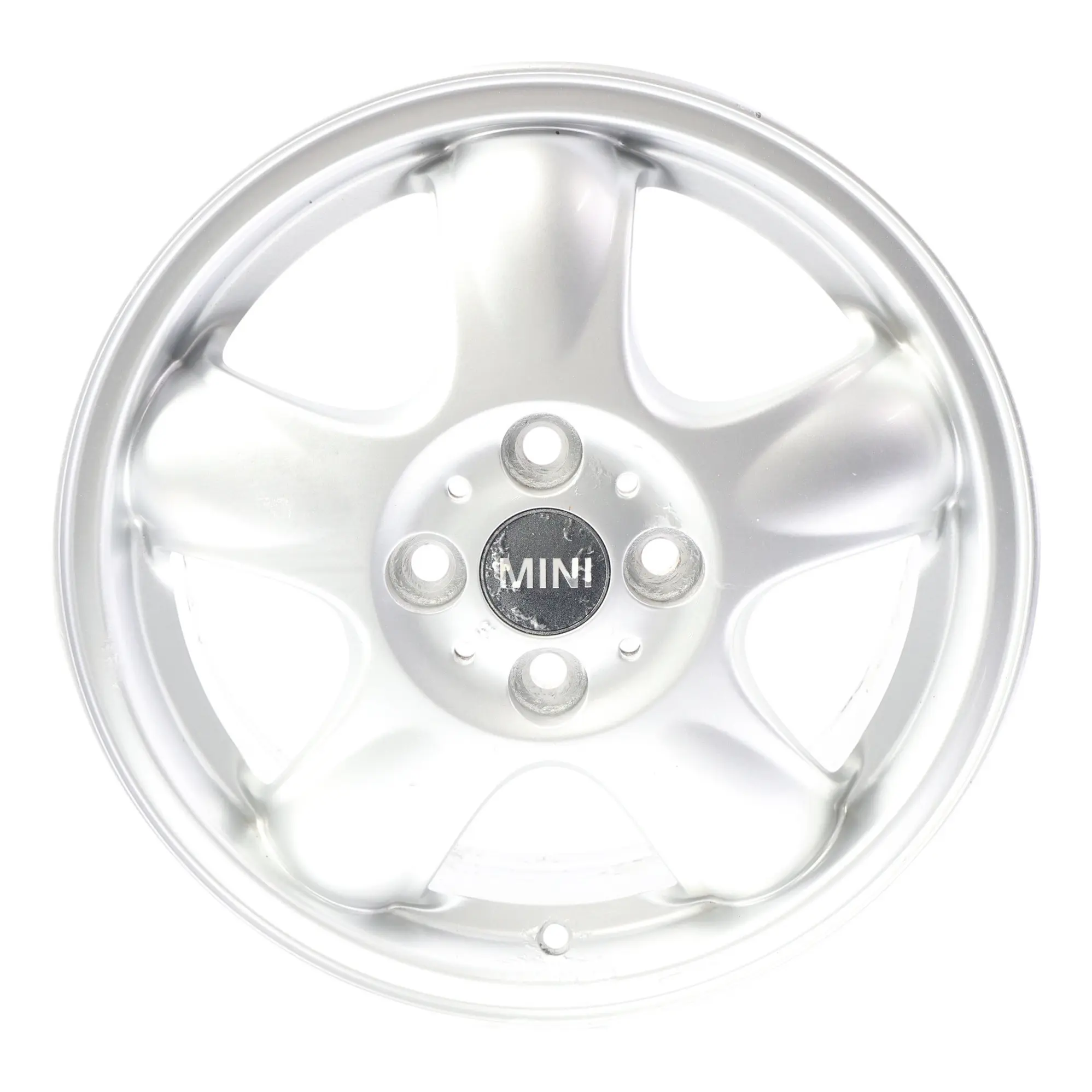 Mini Cooper R50 R56 Alu Felge Alufelge Silber 15" 5 Star Spooler 100 6768498