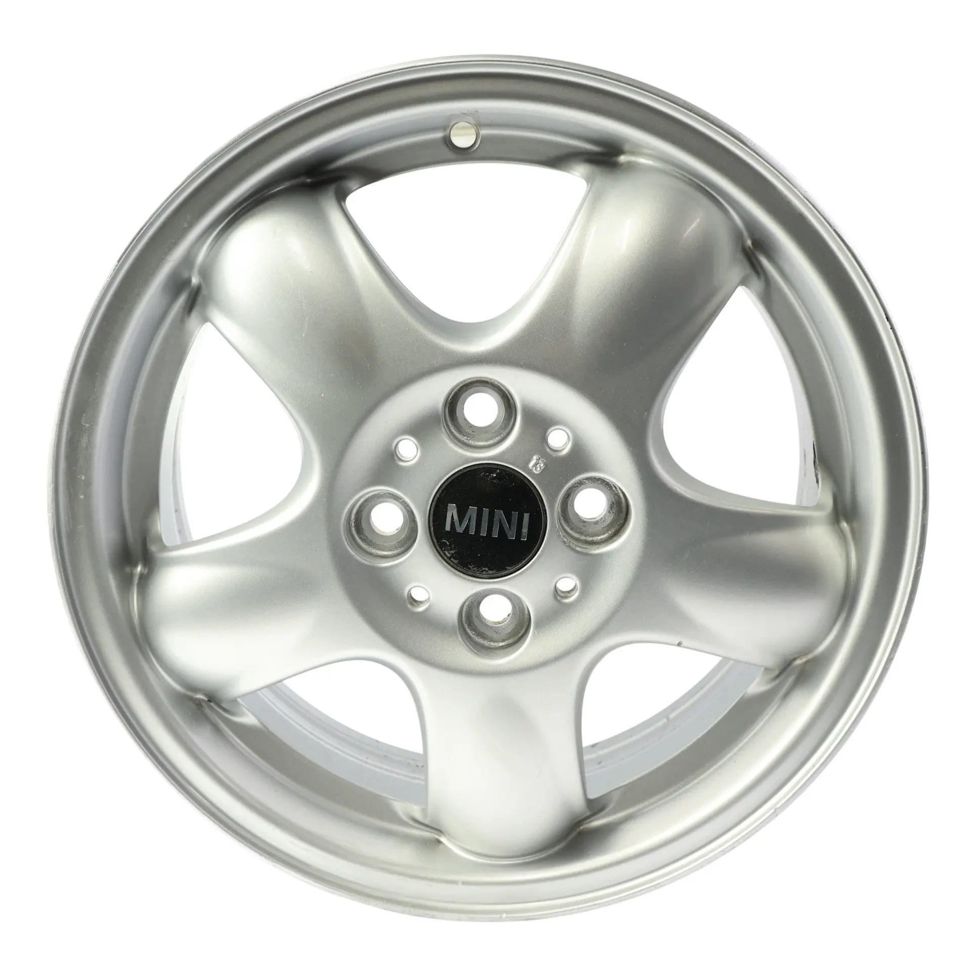 Mini Cooper One R50 R56 Silver Wheel Alloy Rim 15" 5-Start Spooler 100