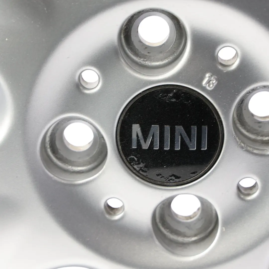 Mini Cooper One R50 R56 Silver Wheel Alloy Rim 15" 5-Start Spooler 100 - SKU 6768498-SL4 - Part number 6768498