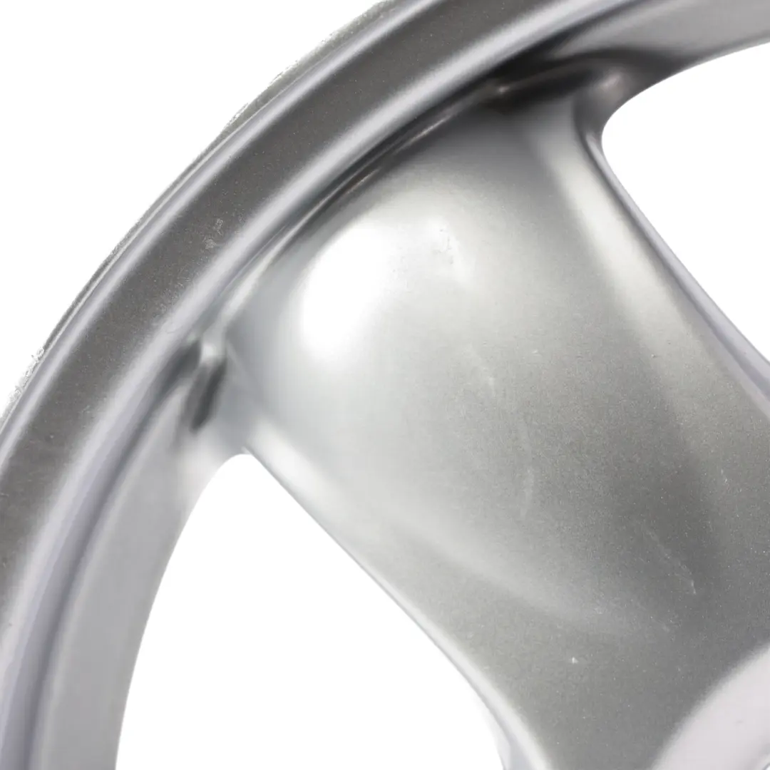Alloy Rim 15" 5-Start Spooler 100 to Mini Cooper One R50 R56 Silver Wheel with Part number 6768498 Mini Cooper One R50 R56 Silver Wheel Alloy Rim 15" 5-Start Spooler 100 - SKU 6768498-SL4 - Part number 6768498