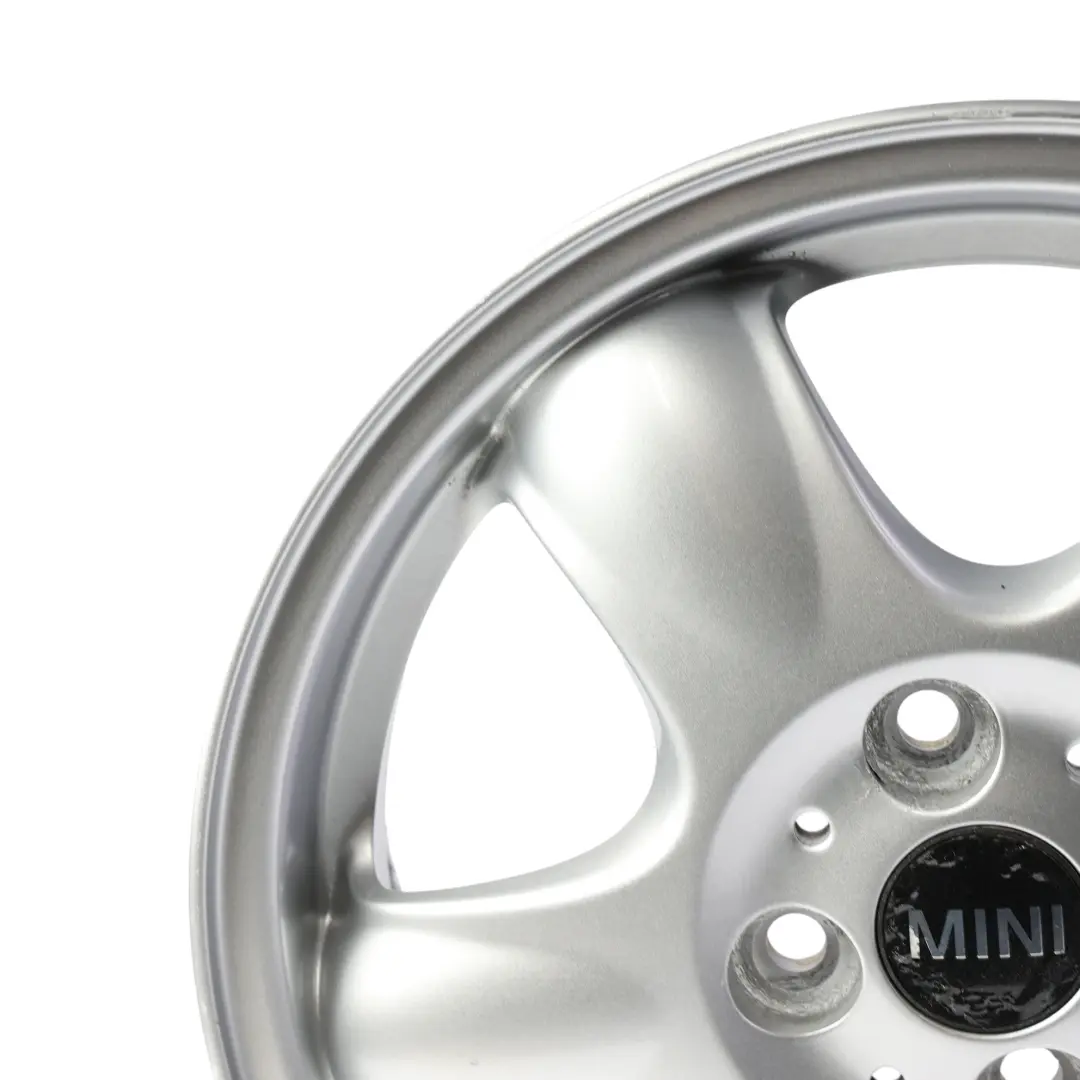 Argent Jante Alliage 15" 5,5J ET:45 5-Start Spooler 100 pour Mini Cooper R50 R56 à propos du numéro de pièce 6768498 Mini Cooper R50 R56 Argent Jante Alliage 15" 5,5J ET:45 5-Start Spooler 100 - SKU 6768498-SL7 - Numéro de pièce 6768498