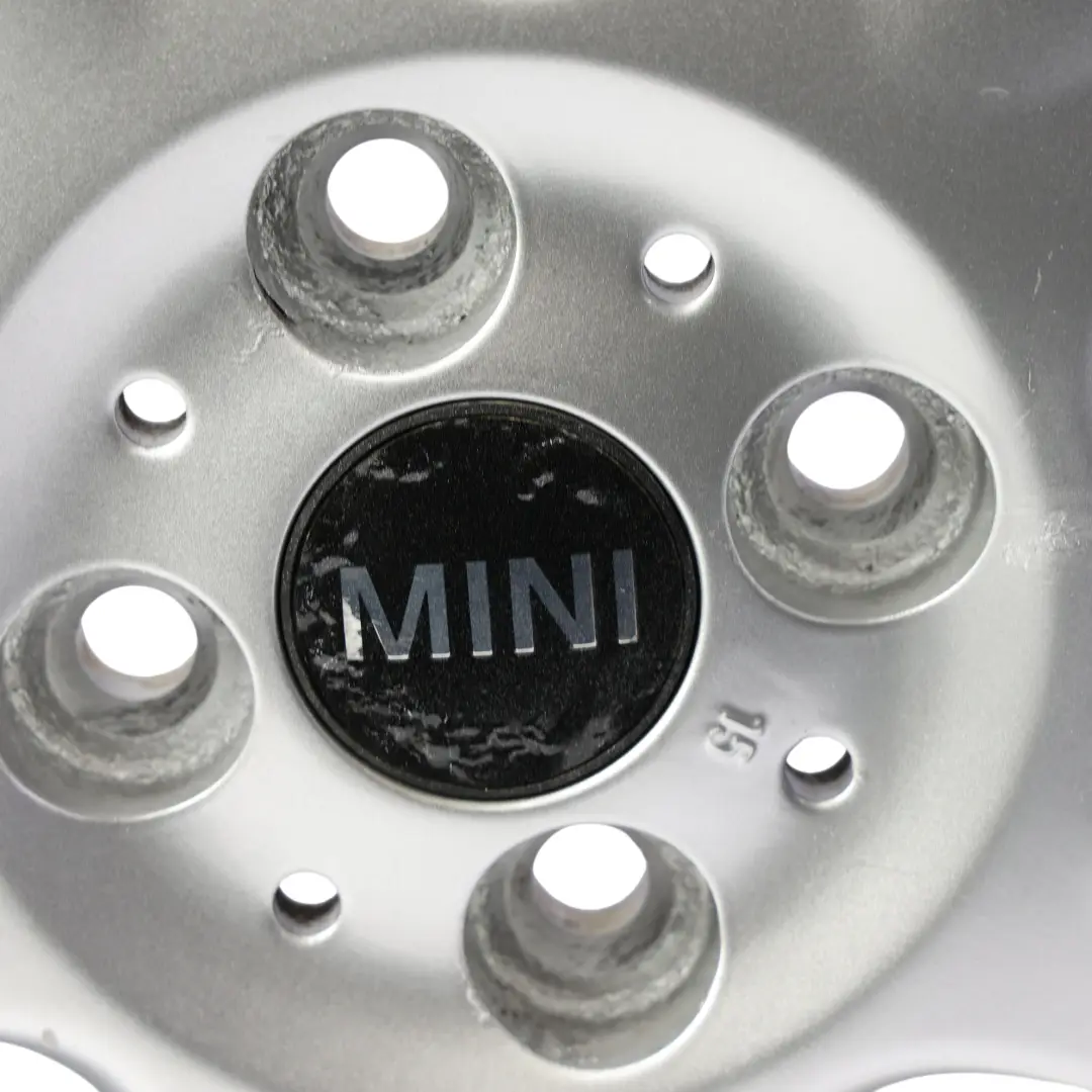 Mini Cooper R50 R56 Argent Jante Alliage 15" 5,5J ET:45 5-Start Spooler 100 - SKU 6768498-SL7 - Numéro de pièce 6768498