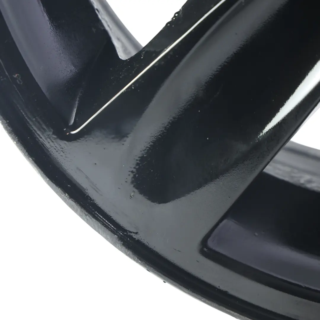 BMW E81 E82 E87 E88 Alloy Wheel Rim Black 16" Spider Spoke 140 ET:44 7J - SKU 6769401-6 - Part number 6769401