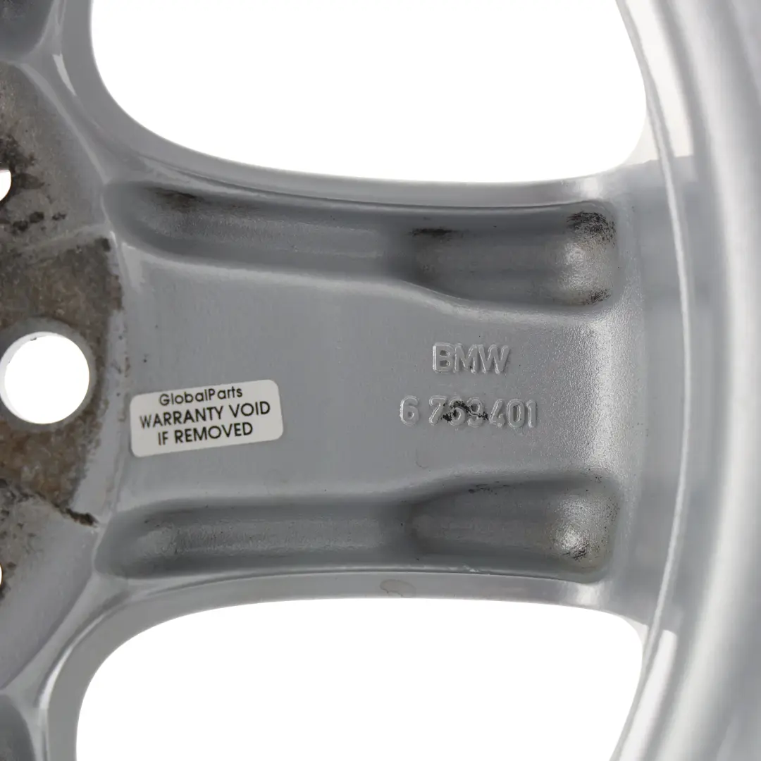 BMW E81 E82 E87 Llanta De aleacion 16" Spider Spoke 140 ET:44 7J - SKU 6769401-SL - Número de pieza 6769401