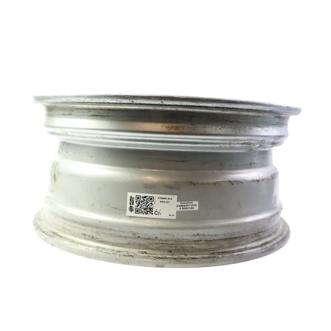 BMW E81 E82 E87 Alloy Wheel Rim Silver 16" Spider Spoke 140 ET:44 7J - SKU 6769401-SL5 - Part number 6769401