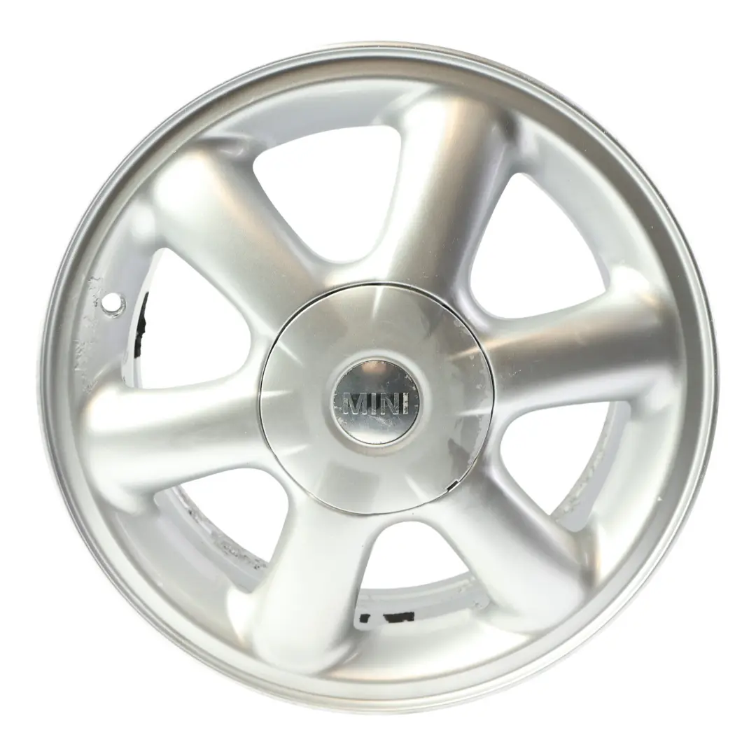 Llanta De Aleación Plateada 15" ET:45 5,5J Rotator Spoke 101 para Mini R50 con número de pieza 6769405 Mini R50 Llanta De Aleación Plateada 15" ET:45 5,5J Rotator Spoke 101 - SKU 6769405-SL1 - Número de pieza 6769405