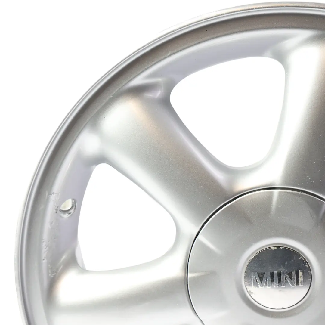 Llanta De Aleación Plateada 15" ET:45 5,5J Rotator Spoke 101 para Mini R50 con número de pieza 6769405 Mini R50 Llanta De Aleación Plateada 15" ET:45 5,5J Rotator Spoke 101 - SKU 6769405-SL1 - Número de pieza 6769405