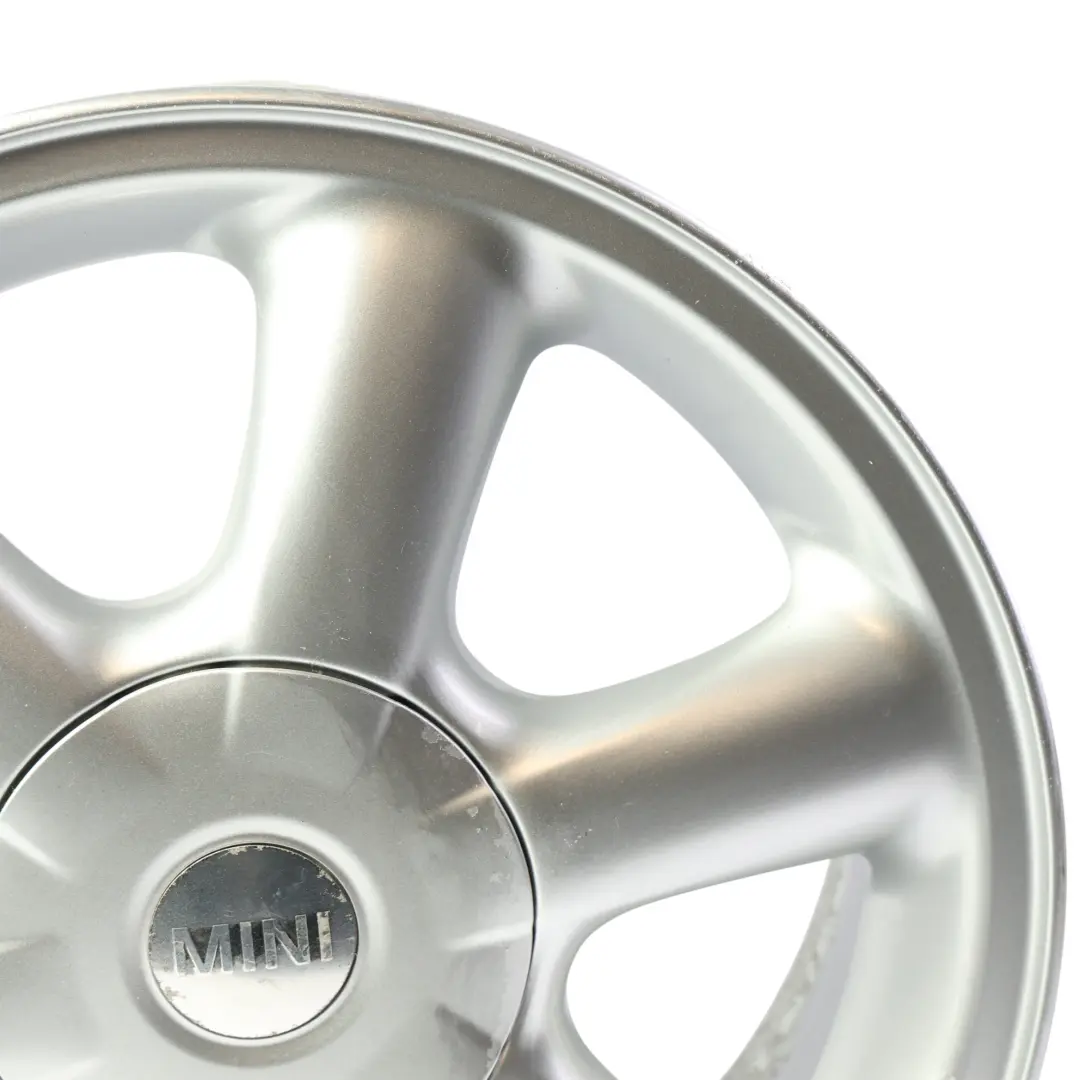 Llanta De Aleación Plateada 15" ET:45 5,5J Rotator Spoke 101 para Mini R50 con número de pieza 6769405 Mini R50 Llanta De Aleación Plateada 15" ET:45 5,5J Rotator Spoke 101 - SKU 6769405-SL1 - Número de pieza 6769405