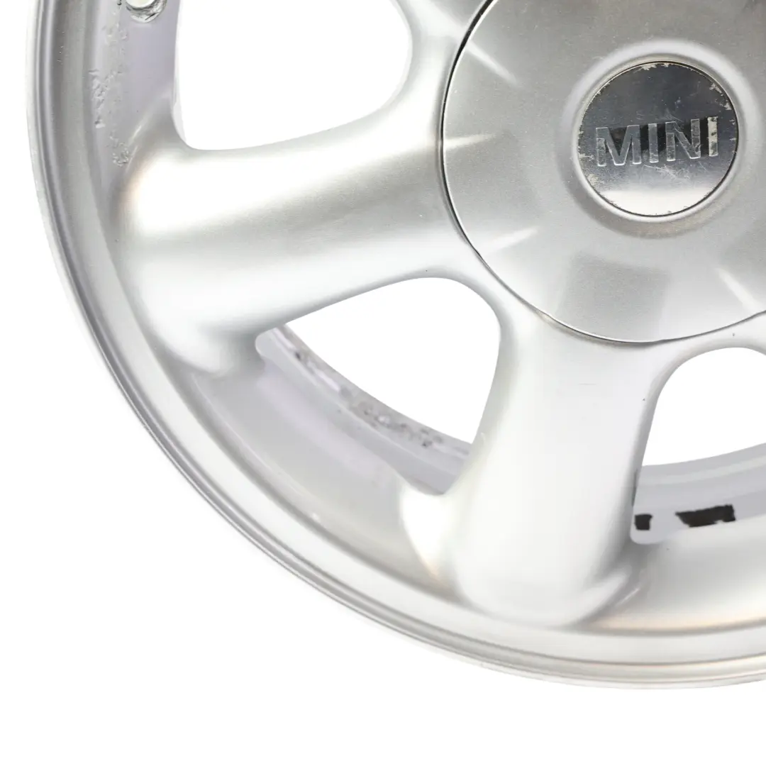 Mini R50 Llanta De Aleación Plateada 15" ET:45 5,5J Rotator Spoke 101 - SKU 6769405-SL1 - Número de pieza 6769405