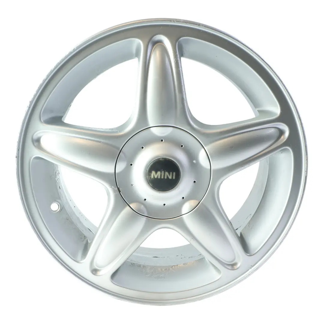 Llanta De aleacion 16" 5-Star Blaster 103 para Mini Cooper R50 R52 R53 R55 R56 R57 con número de pieza 6769409 Mini Cooper R50 R52 R53 R55 R56 R57 Llanta De aleacion 16" 5-Star Blaster 103 - SKU 6769409-4 - Número de pieza 6769409