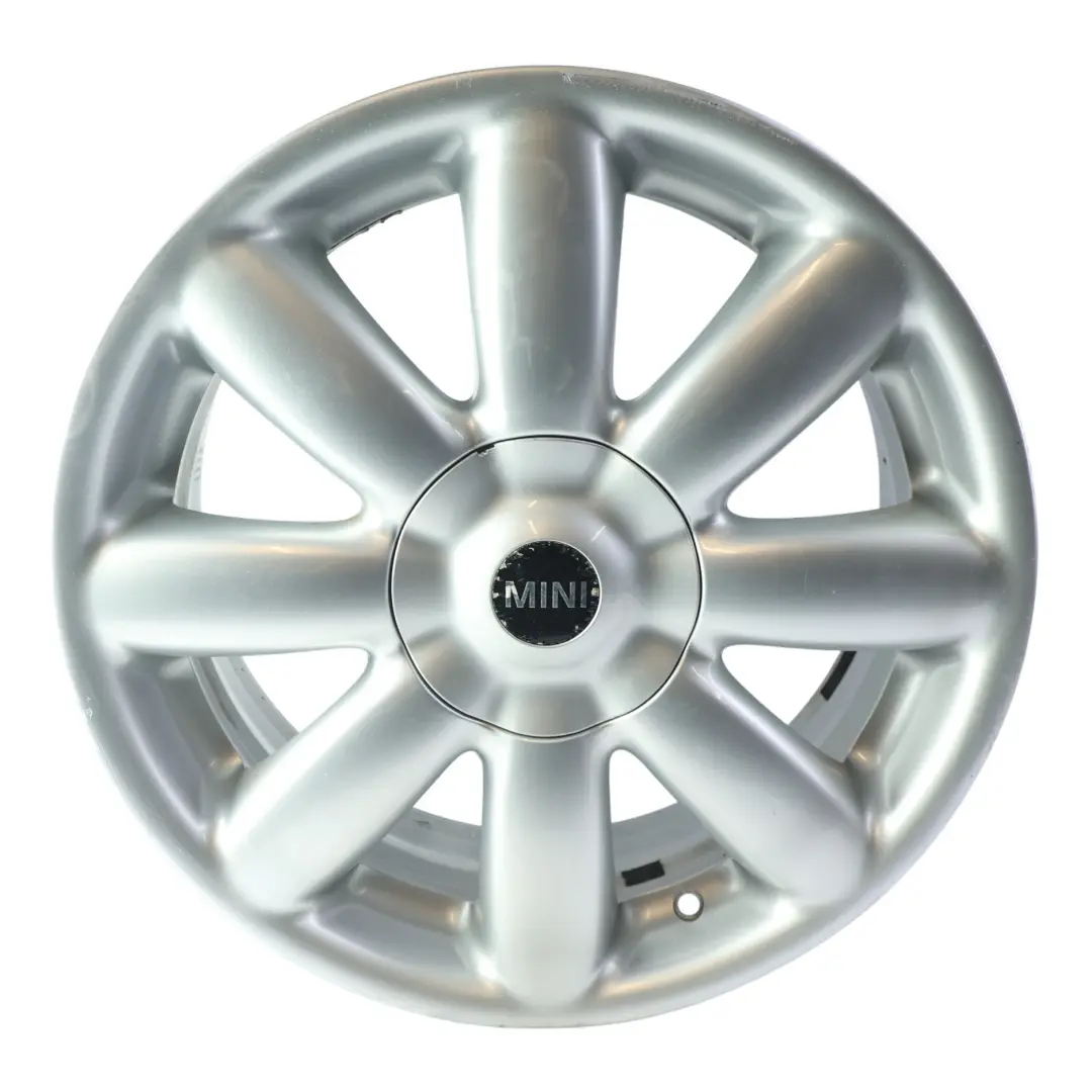 Alloy Rim 17" 7J ET:48 Crown Spoke 104 to Mini Cooper One R50 R55 R56 Silver Wheel with Part number 6769411 Mini Cooper One R50 R55 R56 Silver Wheel Alloy Rim 17" 7J ET:48 Crown Spoke 104 - SKU 6769411-1 - Part number 6769411