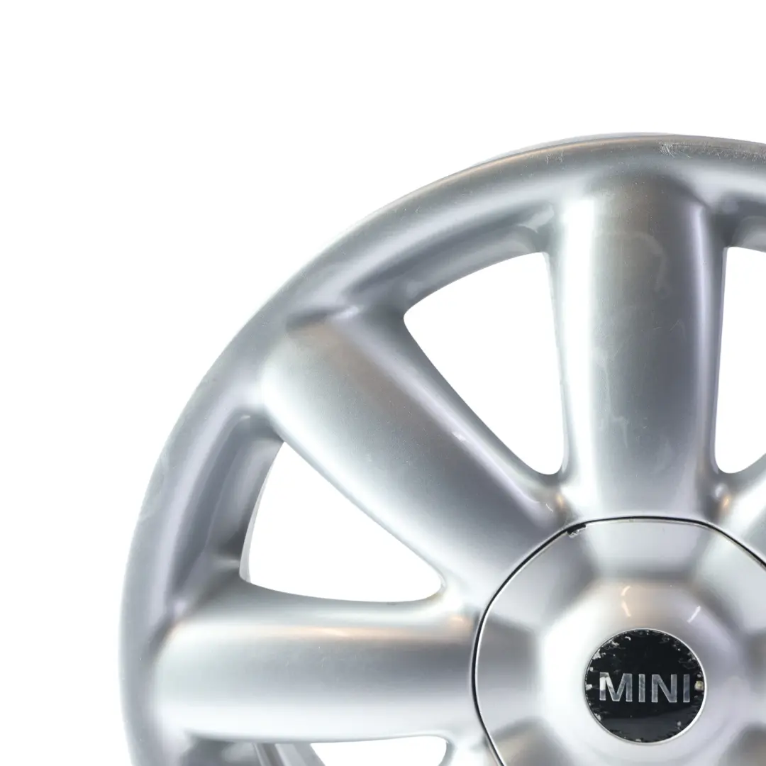 Mini Cooper One R50 R55 R56 Silver Wheel Alloy Rim 17" 7J ET:48 Crown Spoke 104 - SKU 6769411-1 - Part number 6769411