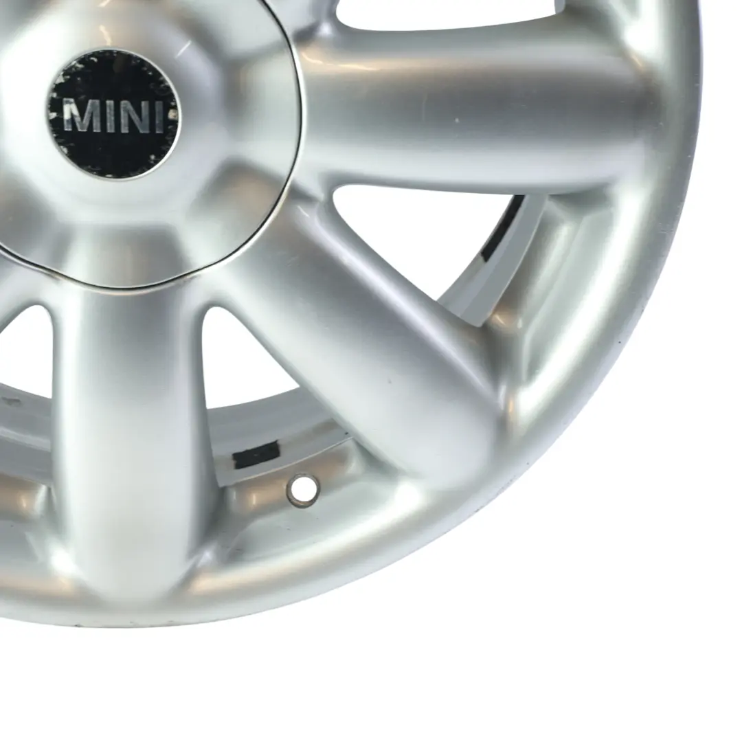 Alloy Rim 17" 7J ET:48 Crown Spoke 104 to Mini Cooper One R50 R55 R56 Silver Wheel with Part number 6769411 Mini Cooper One R50 R55 R56 Silver Wheel Alloy Rim 17" 7J ET:48 Crown Spoke 104 - SKU 6769411-1 - Part number 6769411