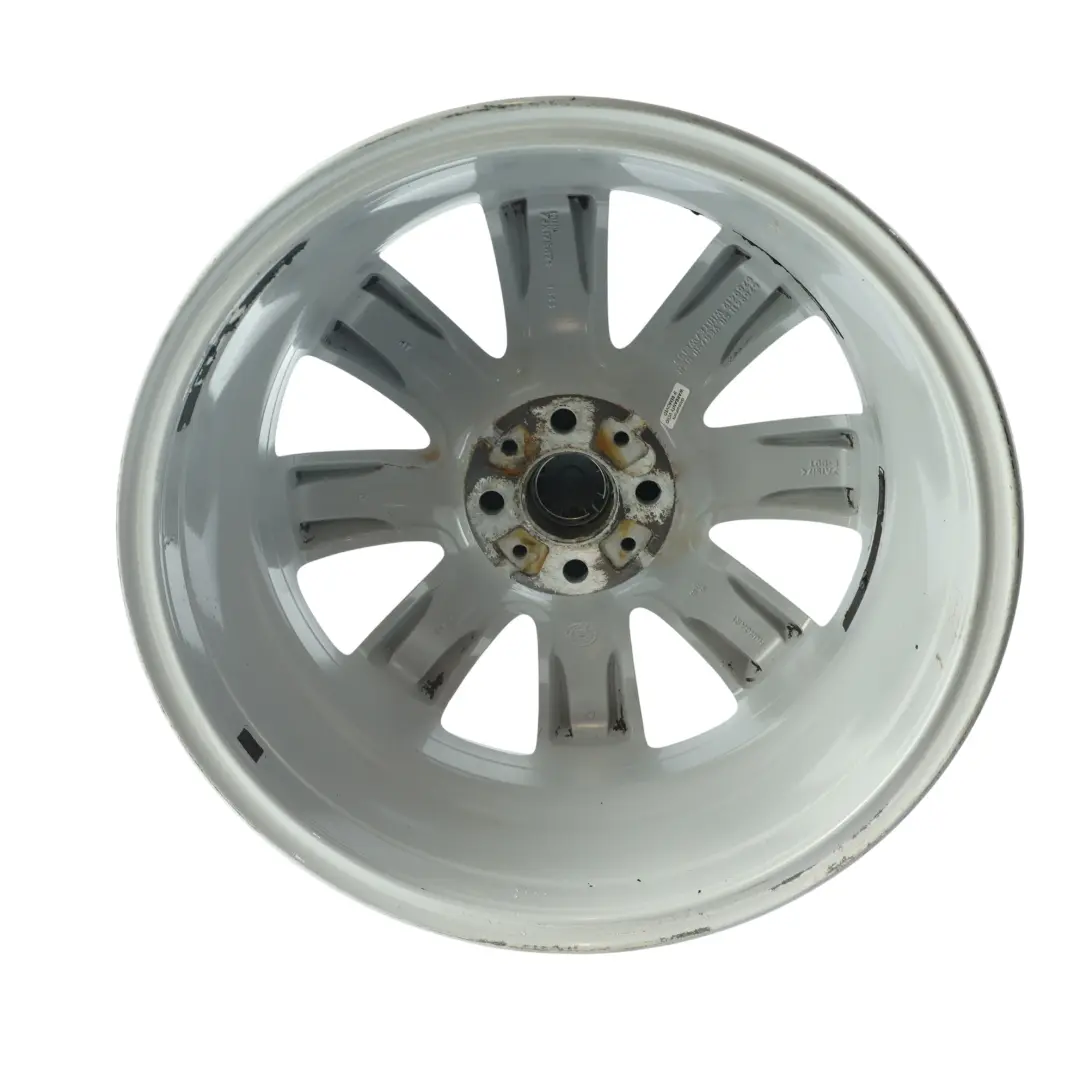 Alloy Rim 17" 7J Crown Spoke 104 to Mini R50 R55 R56 R57 Silver Wheel with Part number 6769411 Mini R50 R55 R56 R57 Silver Wheel Alloy Rim 17" 7J Crown Spoke 104 - SKU 6769411-3 - Part number 6769411
