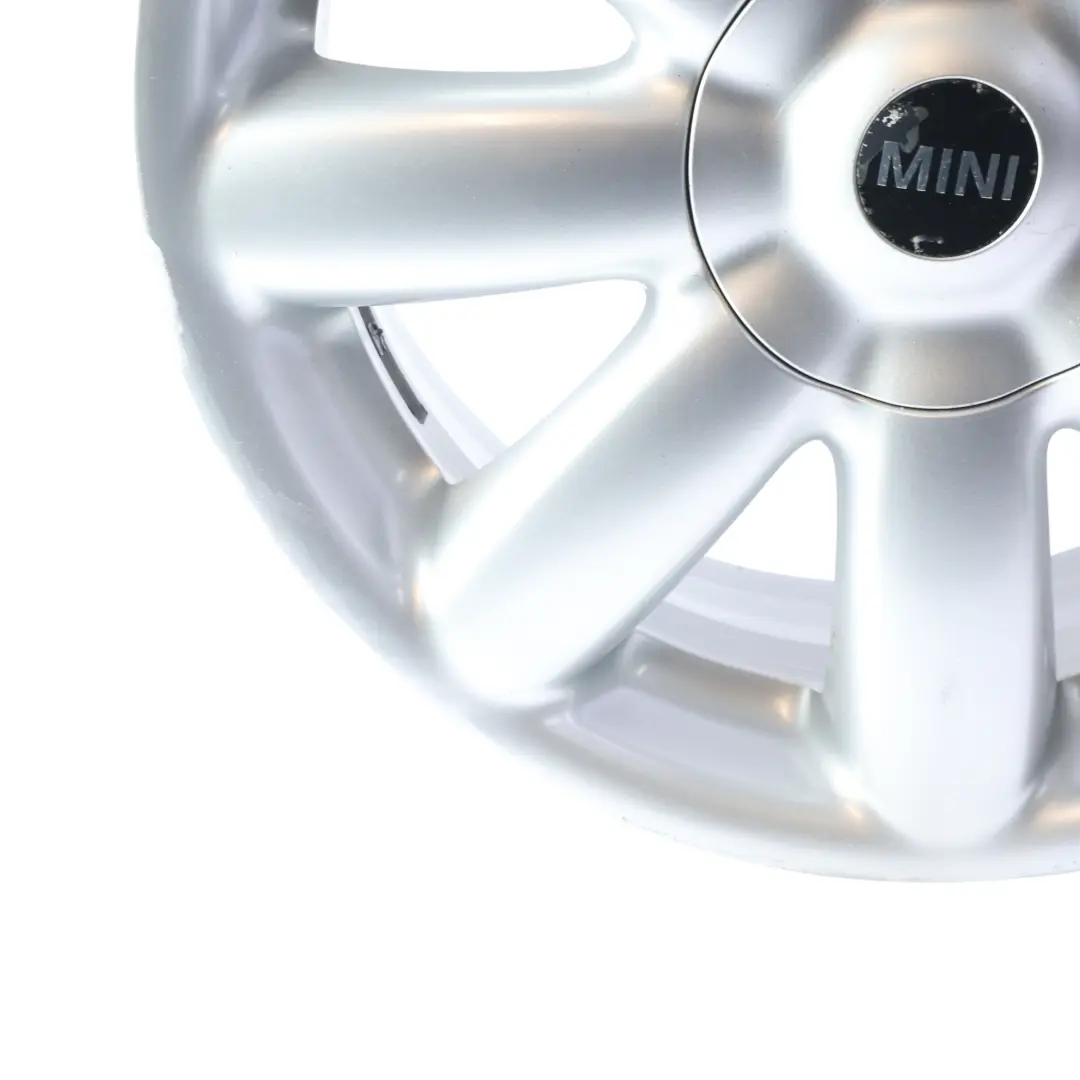 Mini R50 R55 R56 R57 Silver Wheel Alloy Rim 17" 7J Crown Spoke 104 - SKU 6769411-3 - Part number 6769411