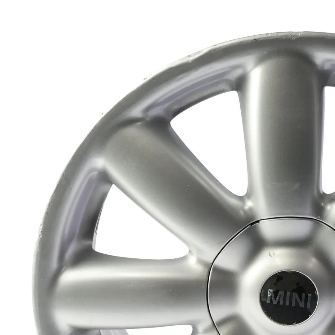 Argento Cerchio in lega 17" 7J Corona Raggi 104 per Mini Cooper One R50 R55 R56 R57 con numero di parte 6769411 Mini Cooper One R50 R55 R56 R57 Argento Cerchio in lega 17" 7J Corona Raggi 104 - SKU 6769411-SL2 - Numero di parte 6769411