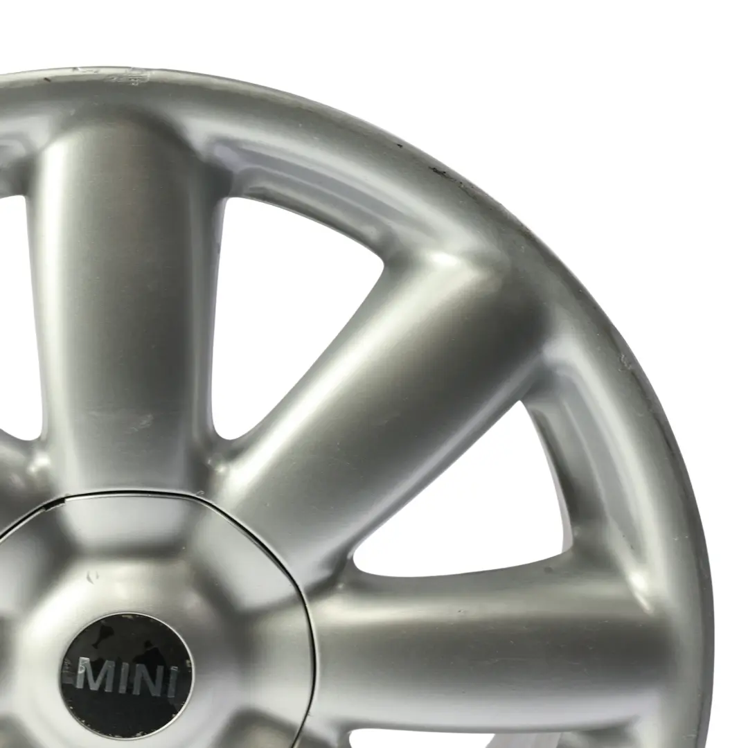 Argento Cerchio in lega 17" 7J Corona Raggi 104 per Mini Cooper One R50 R55 R56 R57 con numero di parte 6769411 Mini Cooper One R50 R55 R56 R57 Argento Cerchio in lega 17" 7J Corona Raggi 104 - SKU 6769411-SL2 - Numero di parte 6769411