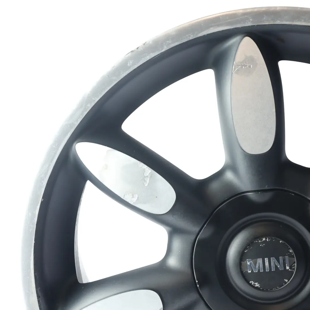 Alloy Rim 17" 7J ET:48 Night Spoke Limp-Home to Mini Cooper R50 R56 Wheel with Part number 6773800 Mini Cooper R50 R56 Wheel Alloy Rim 17" 7J ET:48 Night Spoke Limp-Home - SKU 6773800-6 - Part number 6773800