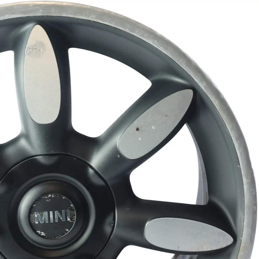 Alloy Rim 17" 7J ET:48 Night Spoke Limp-Home to Mini Cooper R50 R56 Wheel with Part number 6773800 Mini Cooper R50 R56 Wheel Alloy Rim 17" 7J ET:48 Night Spoke Limp-Home - SKU 6773800-6 - Part number 6773800