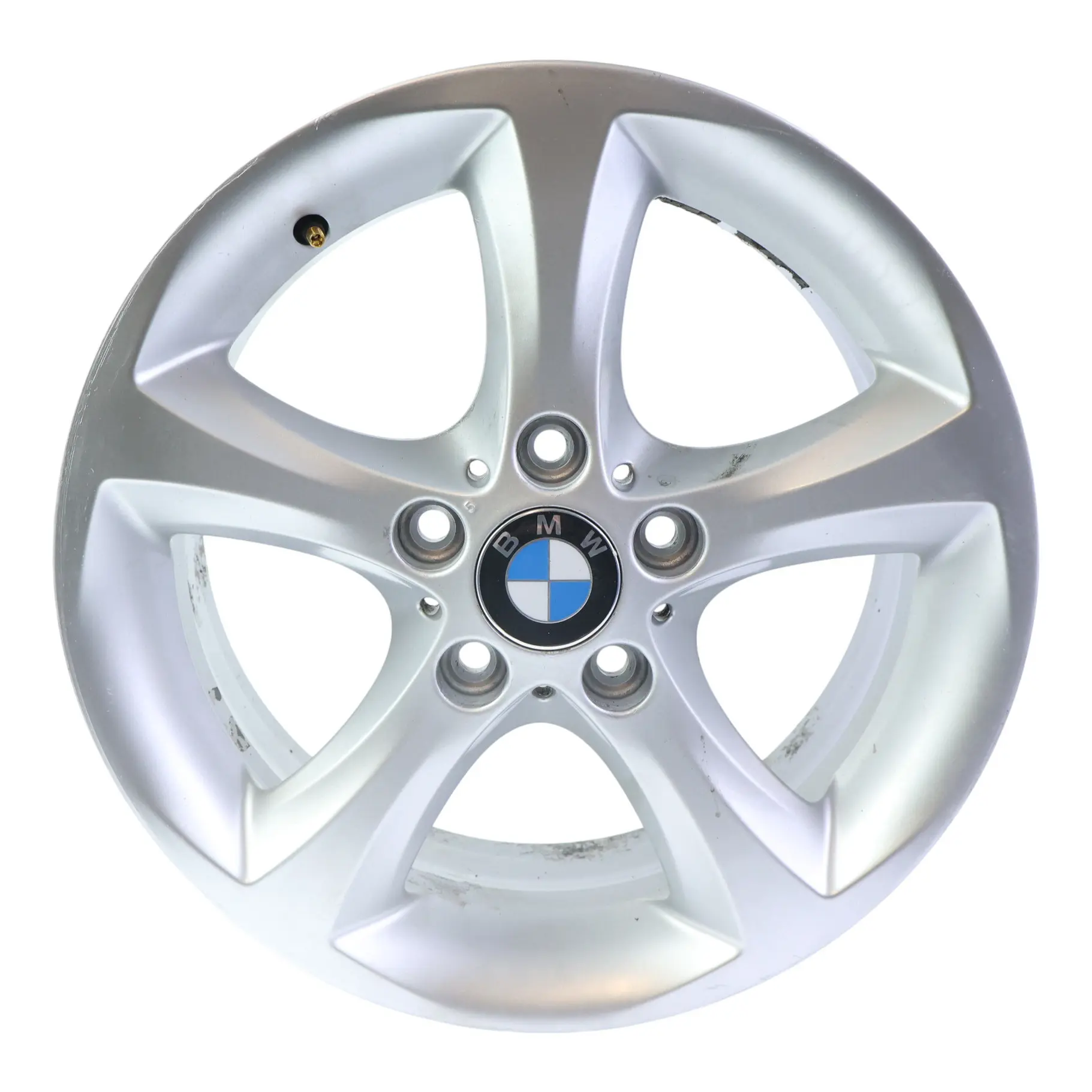 BMW E81 E82 E87 E88 Silver Wheel Alloy Rim 17" 7J Start Spoke 256 ET:47 6778219