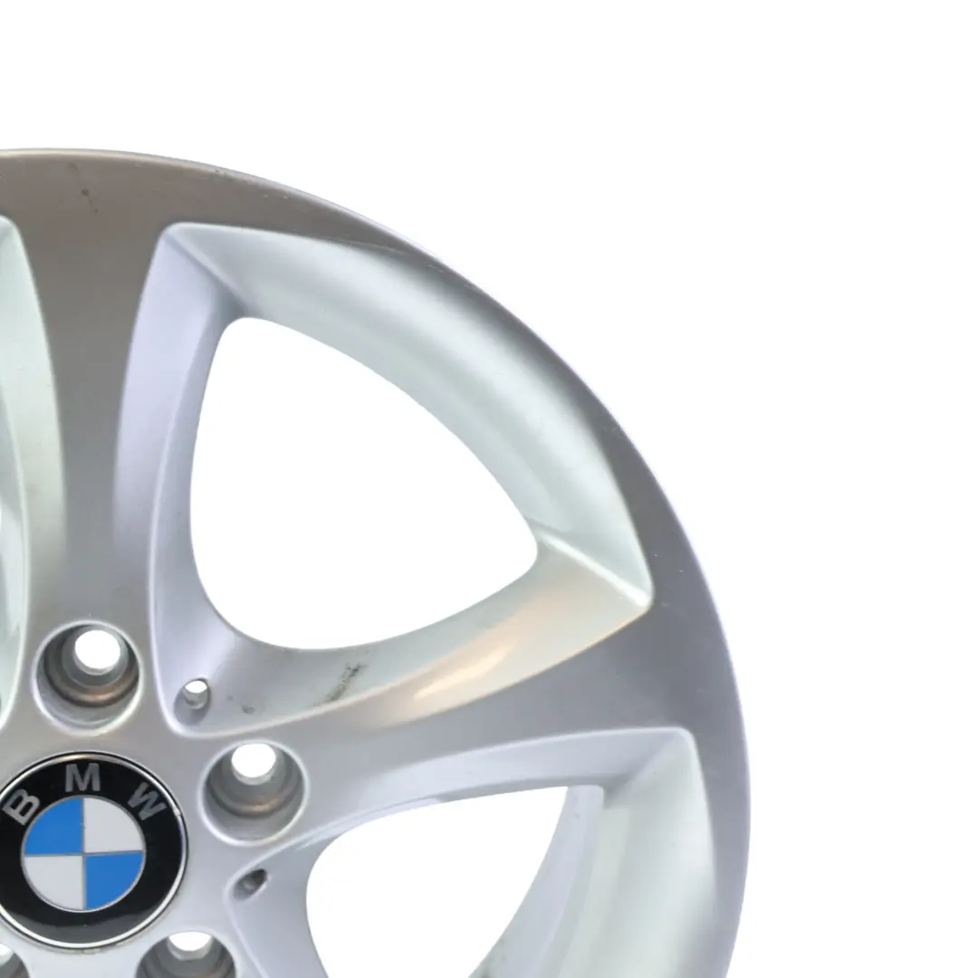 BMW E81 E82 E87 E88 Silver Wheel Alloy Rim 17" 7J Start Spoke 256 ET:47 - SKU 6778219-13 - Part number 6778219