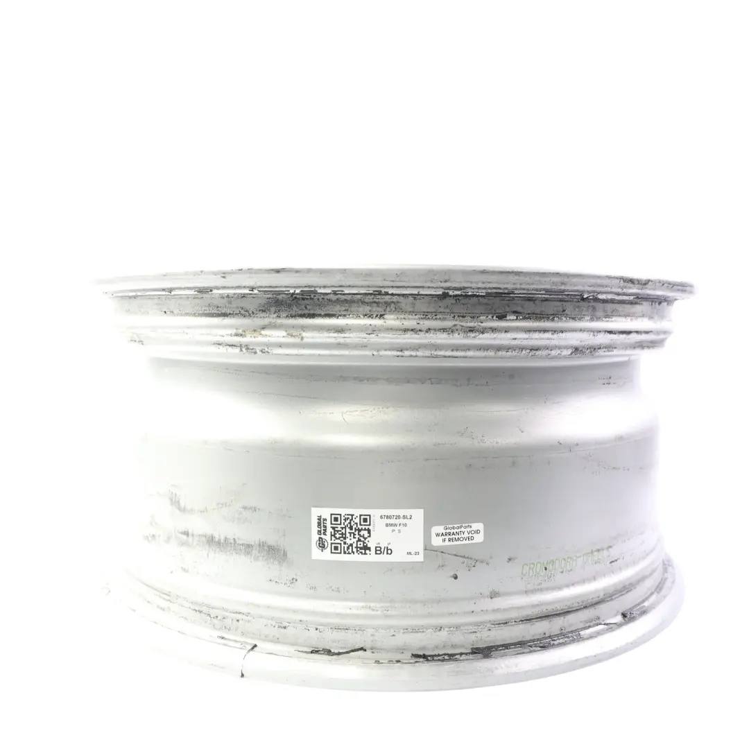 Alloy Wheel Rim 17" V Spoke 236 8J ET:30 to BMW F10 F11 F12 Silver with Part number 6780720 BMW F10 F11 F12 Silver Alloy Wheel Rim 17" V Spoke 236 8J ET:30 - SKU 6780720-SL2 - Part number 6780720