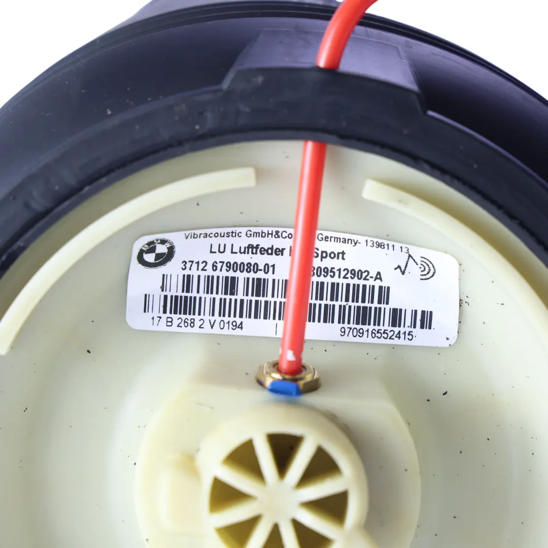 Miech Zawieszenia Pneumatycznego Sportowego Tylny Lewy do BMW X5 E70 o numerze 6790080 BMW X5 E70 Miech Zawieszenia Pneumatycznego Sportowego Tylny Lewy - SKU 6790080-9 - Numer Części 6790080