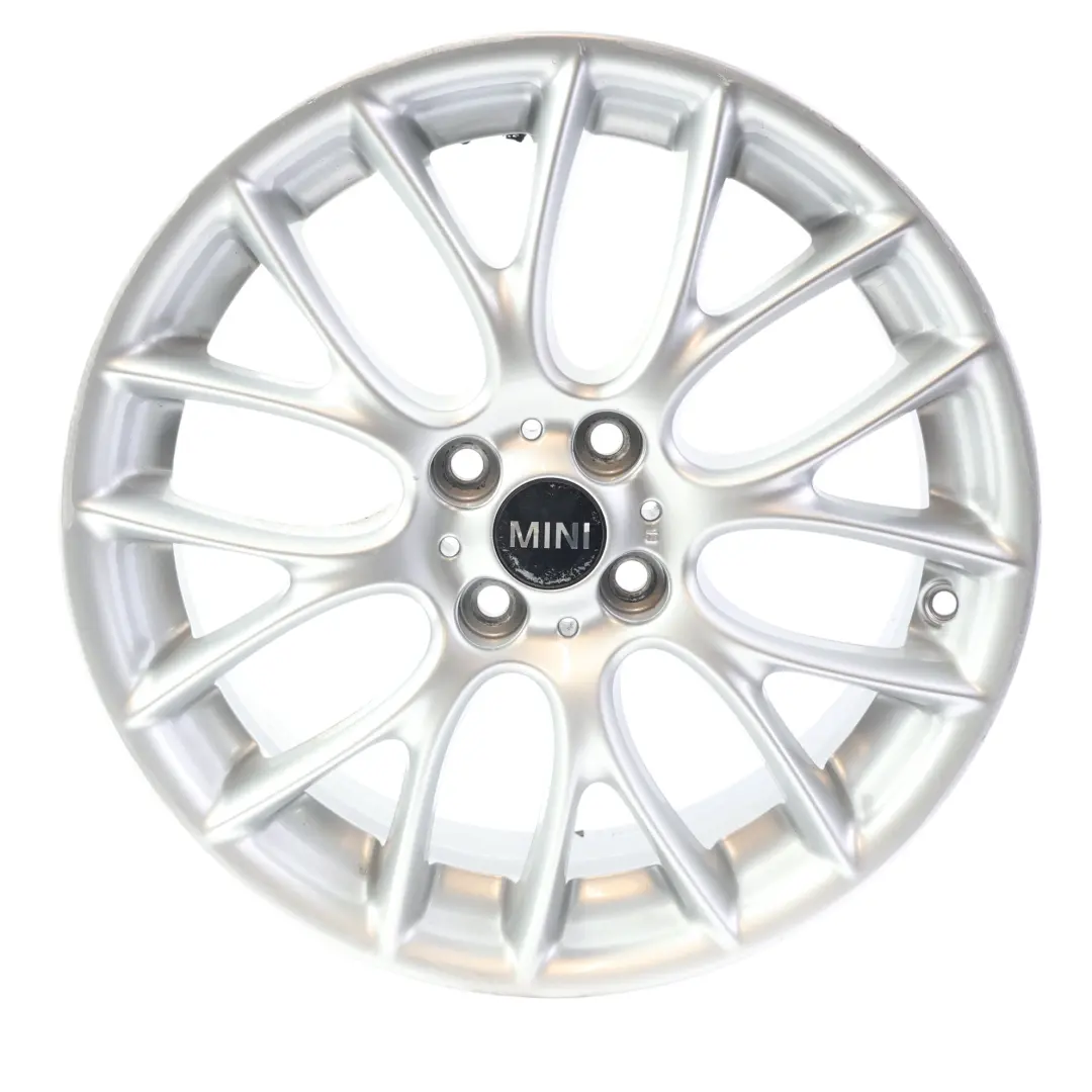 Llanta de aleación 17" ET:48 7J Cross Spoke Challenge para Mini Cooper R50 R55 R56 con número de pieza 6784130 Mini Cooper R50 R55 R56 Llanta de aleación 17" ET:48 7J Cross Spoke Challenge - SKU 6784130-1 - Número de pieza 6784130