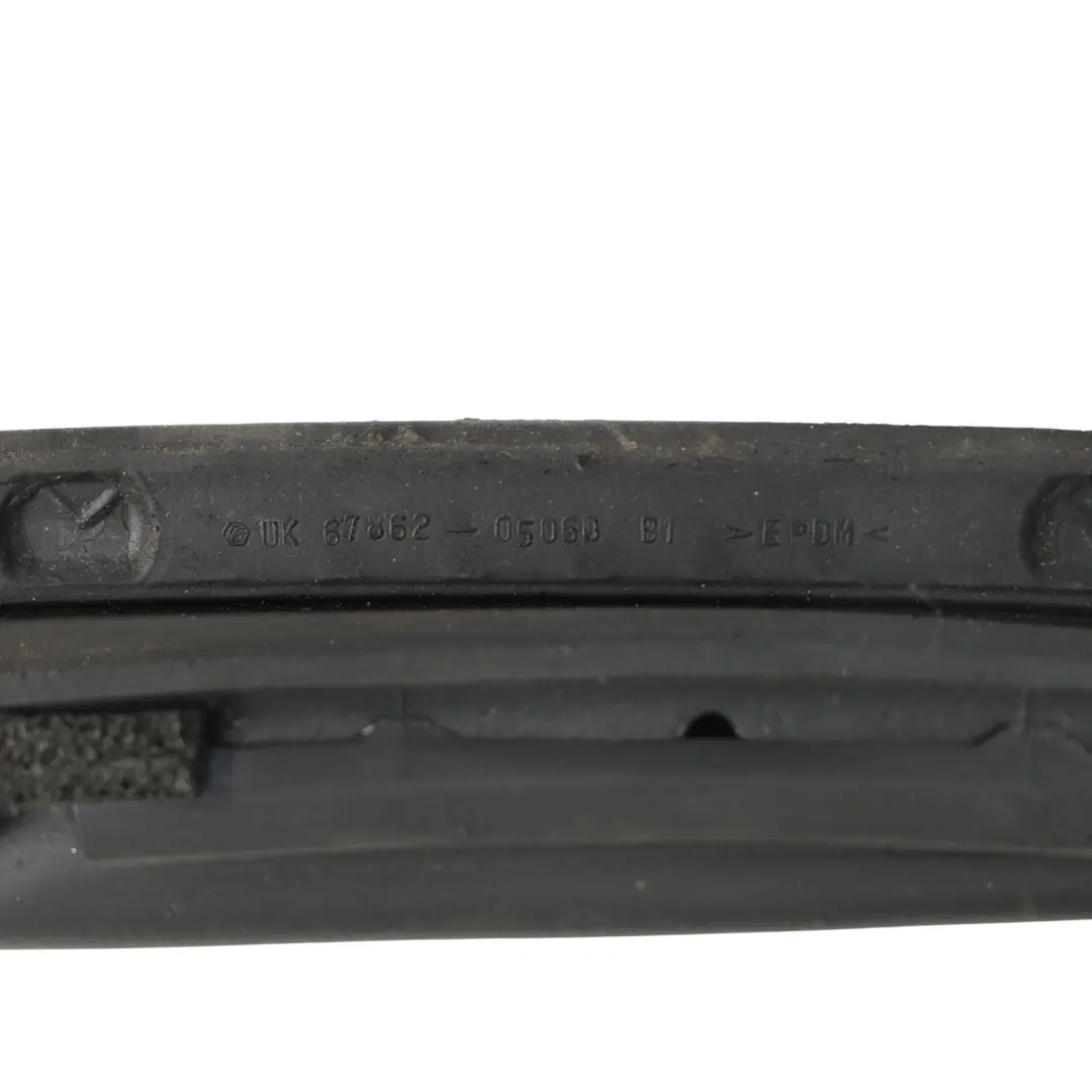 Door Seal Rubber Gasket Sealing Front Left N/S to Toyota Avensis T270 with Part number 6786205060 Toyota Avensis T270 Door Seal Rubber Gasket Sealing Front Left N/S - SKU 6786205060 - Part number 6786205060