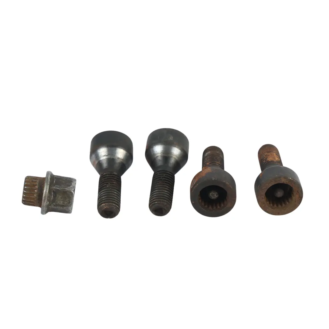Juego Tornillos Antirrobo Rueda Tuerca Segur para BMW E46 E60 E61 E81 E82 E87 E90 E91 con número de pieza 6786419 BMW E46 E60 E61 E81 E82 E87 E90 E91 Juego Tornillos Antirrobo Rueda Tuerca Segur - SKU 6786419-3 - Número de pieza 6786419