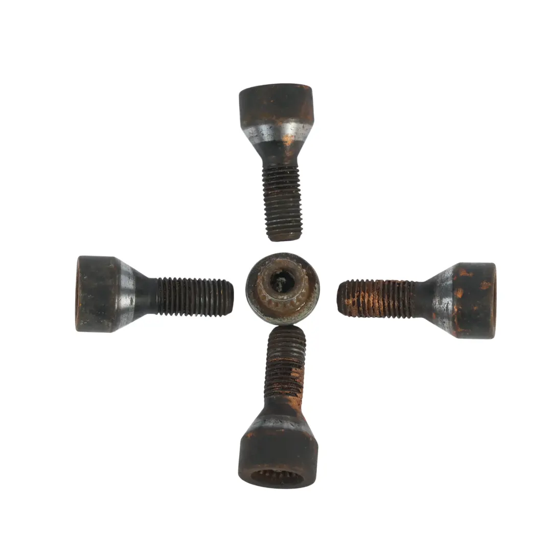 Juego Tornillos Antirrobo Rueda Tuerca Segur para BMW E46 E60 E61 E81 E82 E87 E90 E91 con número de pieza 6786419 BMW E46 E60 E61 E81 E82 E87 E90 E91 Juego Tornillos Antirrobo Rueda Tuerca Segur - SKU 6786419-3 - Número de pieza 6786419