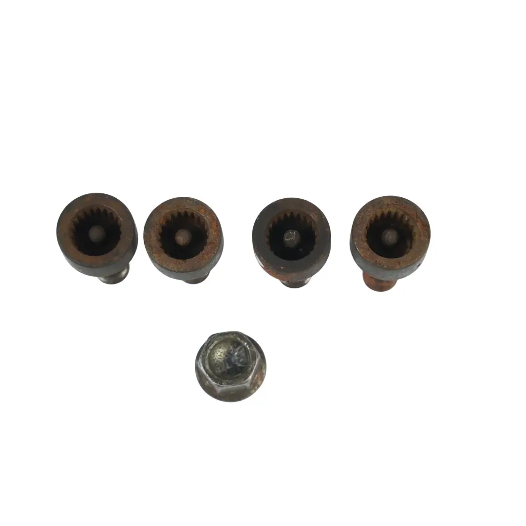 BMW E46 E60 E61 E81 E82 E87 E90 E91 Juego Tornillos Antirrobo Rueda Tuerca Segur - SKU 6786419-3 - Número de pieza 6786419