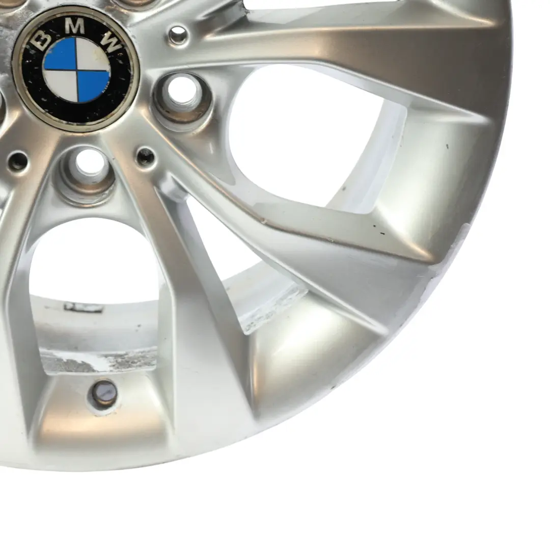 Llanta plata de aluminio 17" Radios-V 318 ET:3 4 7,5J para BMW X1 E84 con número de pieza 6789141 BMW X1 E84 Llanta plata de aluminio 17" Radios-V 318 ET:3 4 7,5J - SKU 6789141-SL2 - Número de pieza 6789141