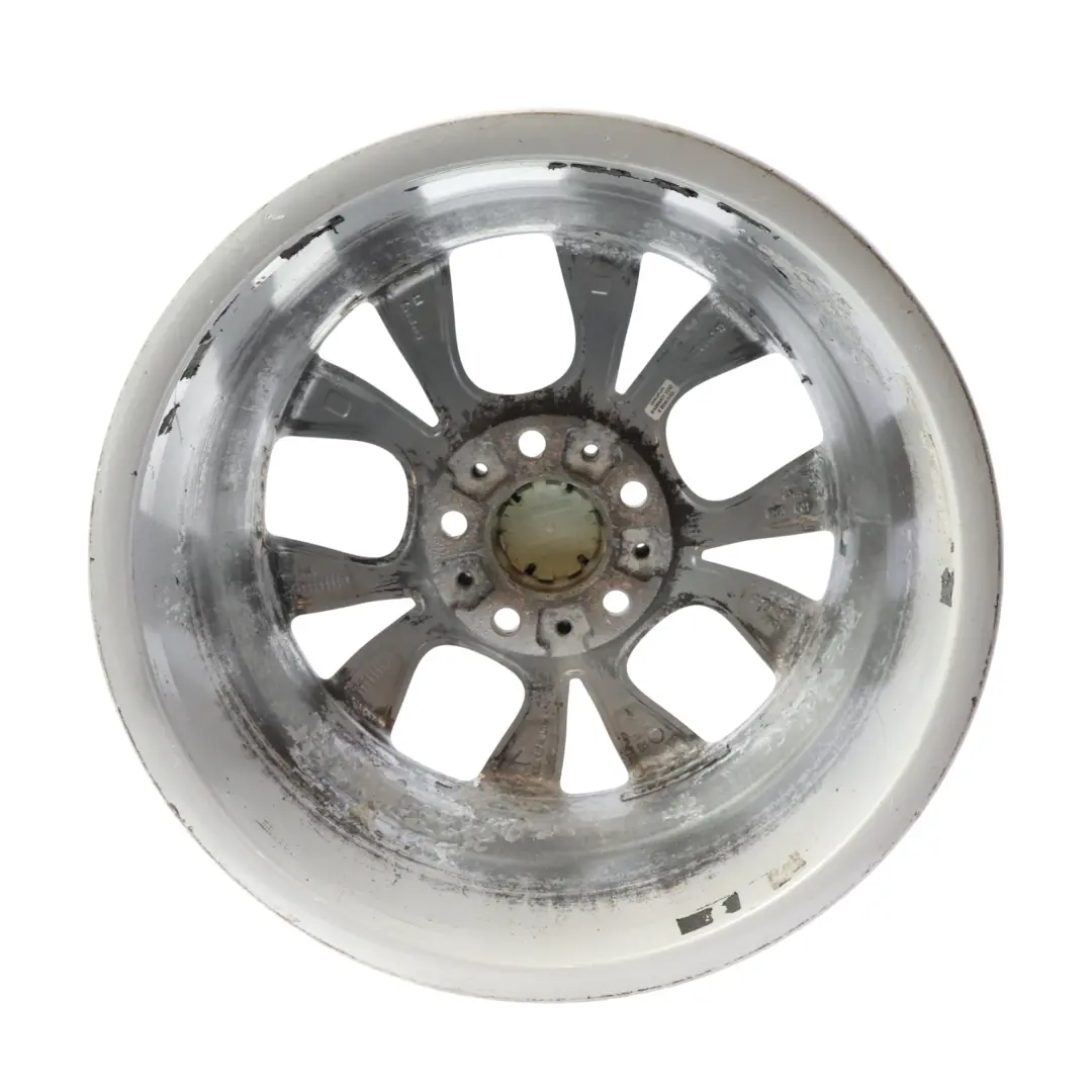Alloy Rim 17" V Spoke 318 ET:34 7,5J to BMW X1 E84 Silver Wheel with Part number 6789141 BMW X1 E84 Silver Wheel Alloy Rim 17" V Spoke 318 ET:34 7,5J - SKU 6789141-SL3 - Part number 6789141