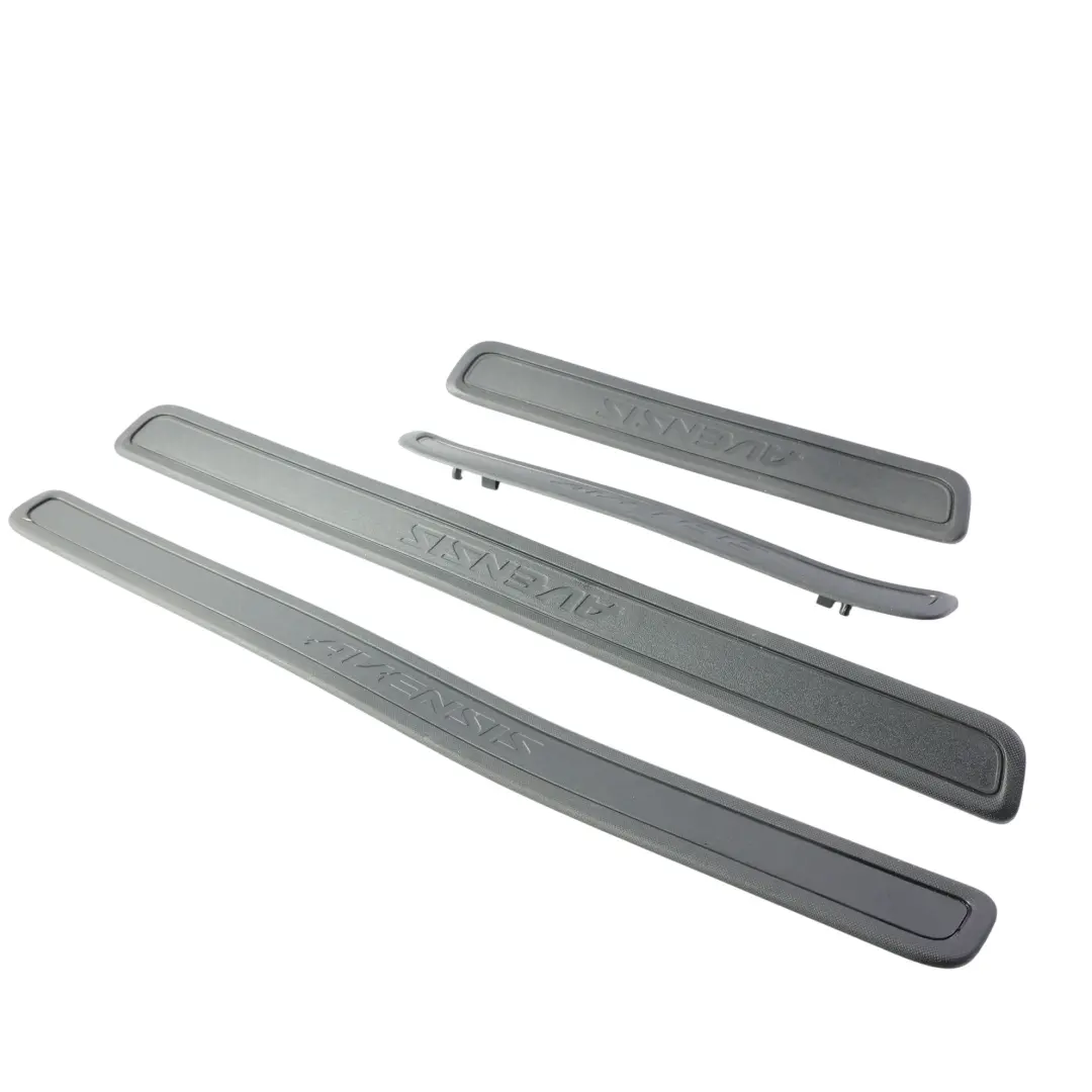 Mk3 Door Entrance Trim Strip Front Rear Left Right N/O/S SET to Toyota Avensis T270 with Part number 6791205040 Toyota Avensis T270 Mk3 Door Entrance Trim Strip Front Rear Left Right N/O/S SET - SKU RHD-6791205040 - Part number 6791205040