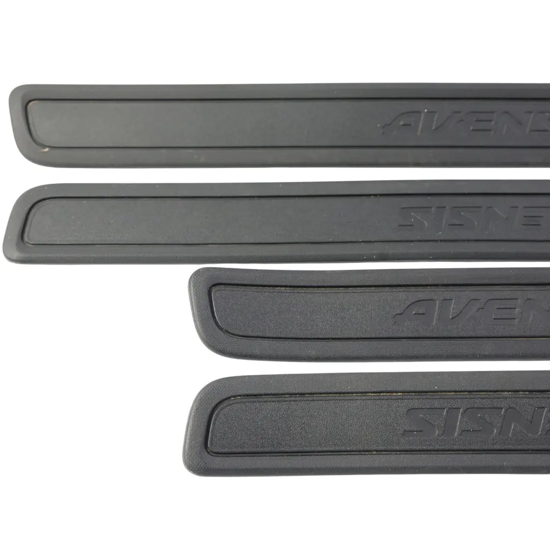 Mk3 Door Entrance Trim Strip Front Rear Left Right N/O/S SET to Toyota Avensis T270 with Part number 6791205040 Toyota Avensis T270 Mk3 Door Entrance Trim Strip Front Rear Left Right N/O/S SET - SKU RHD-6791205040 - Part number 6791205040
