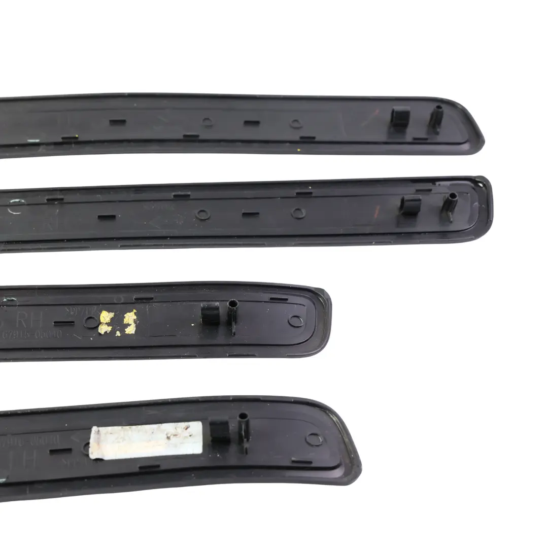 Toyota Avensis T270 Mk3 Door Entrance Trim Strip Front Rear Left Right N/O/S SET - SKU RHD-6791205040 - Part number 6791205040