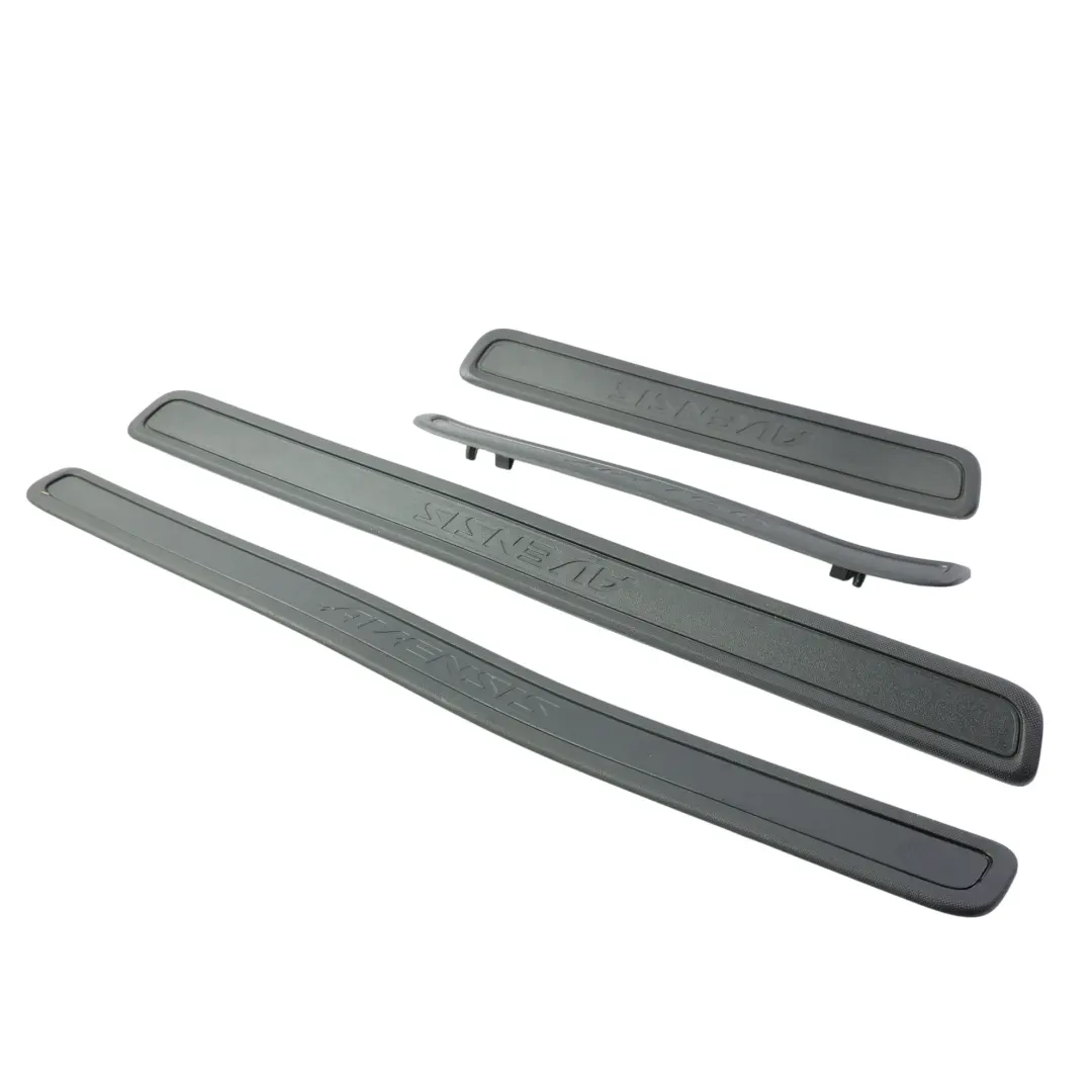 Mk3 Door Entrance Trim Strip Front Rear Left Right N/O/S SET to Toyota Avensis T270 with Part number 6791205040 Toyota Avensis T270 Mk3 Door Entrance Trim Strip Front Rear Left Right N/O/S SET - SKU RHD-6791205040 - Part number 6791205040