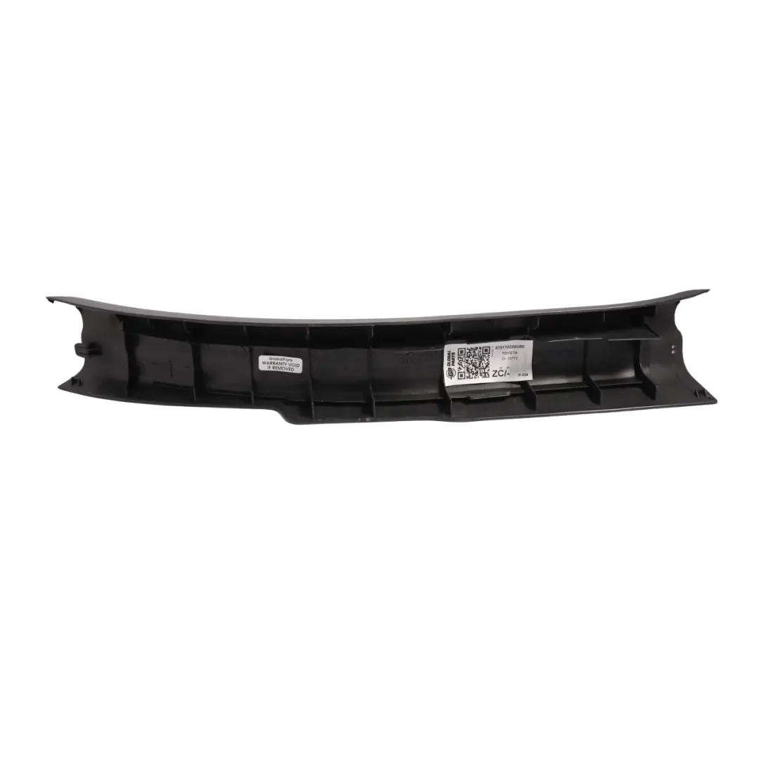 Toyota Yaris Mk2 Rear Door Sill Scuff Plate Right O/S Dark Grey 67917-0D060 - SKU 679170D060B0 - Part number 679170D060B0