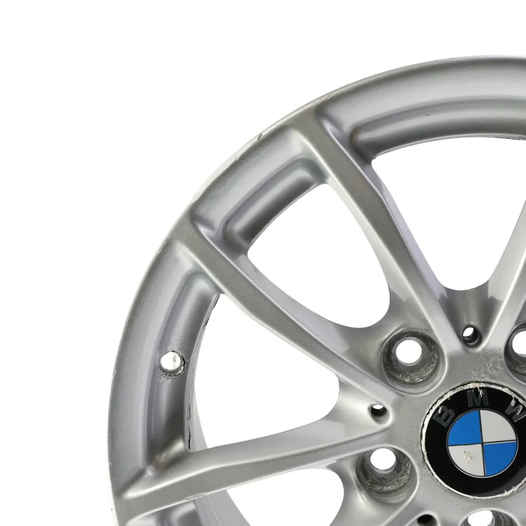 Felga Aluminiowa Srebrna 16" 7J ET:40 do BMW F20 F21 F22 F23 o numerze 6796202 BMW F20 F21 F22 F23 Felga Aluminiowa Srebrna 16" 7J ET:40 - SKU 6796202-SL1 - Numer Części 6796202