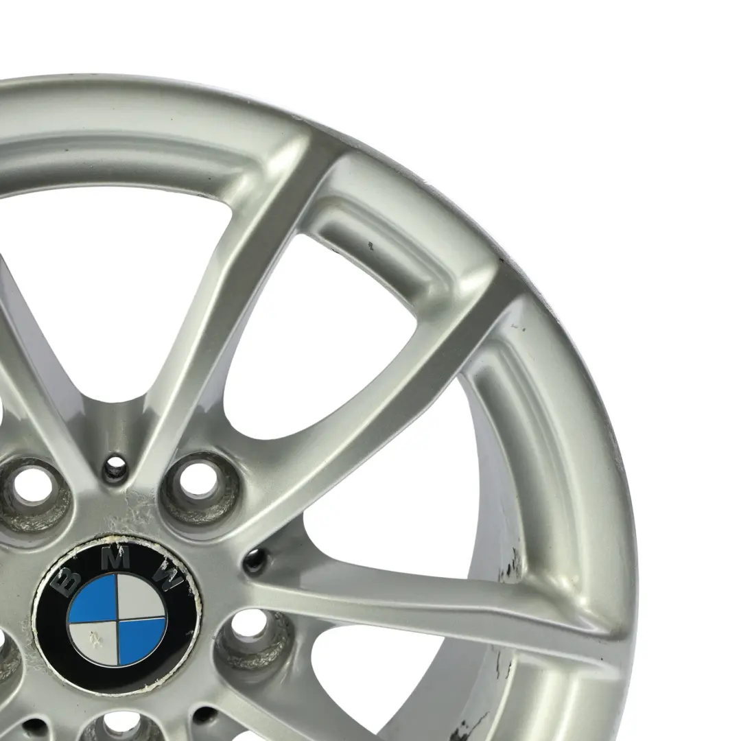 Felga Aluminiowa Srebrna 16" 7J ET:40 do BMW F20 F21 F22 F23 o numerze 6796202 BMW F20 F21 F22 F23 Felga Aluminiowa Srebrna 16" 7J ET:40 - SKU 6796202-SL1 - Numer Części 6796202