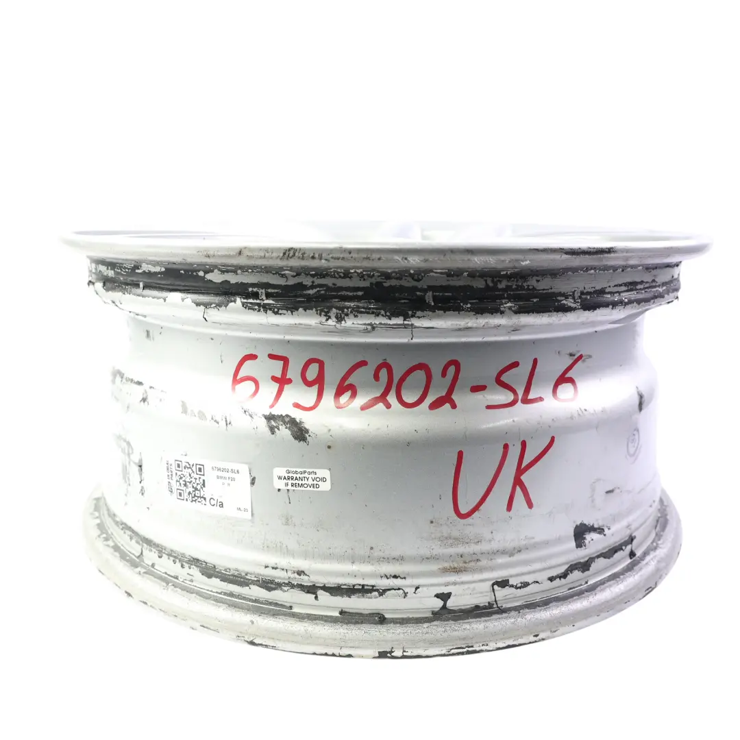 Argent Jantes Alu Alliage 16" Parle De V 378 7J ET:40 pour BMW F20 F21 F22 à propos du numéro de pièce 6796202 BMW F20 F21 F22 Argent Jantes Alu Alliage 16" Parle De V 378 7J ET:40 - SKU 6796202-SL6 - Numéro de pièce 6796202