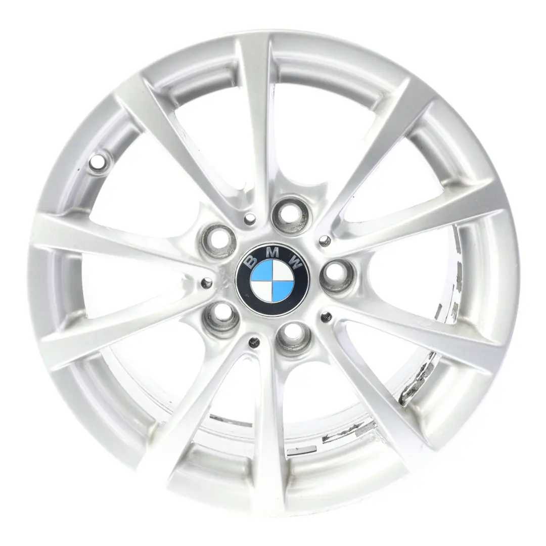 Jante Alliage Argent 16" 7J ET:31 V-spoke 390 pour BMW F30 F31 F36 à propos du numéro de pièce 6796236 BMW F30 F31 F36 Jante Alliage Argent 16" 7J ET:31 V-spoke 390 - SKU 6796236-SL1 - Numéro de pièce 6796236