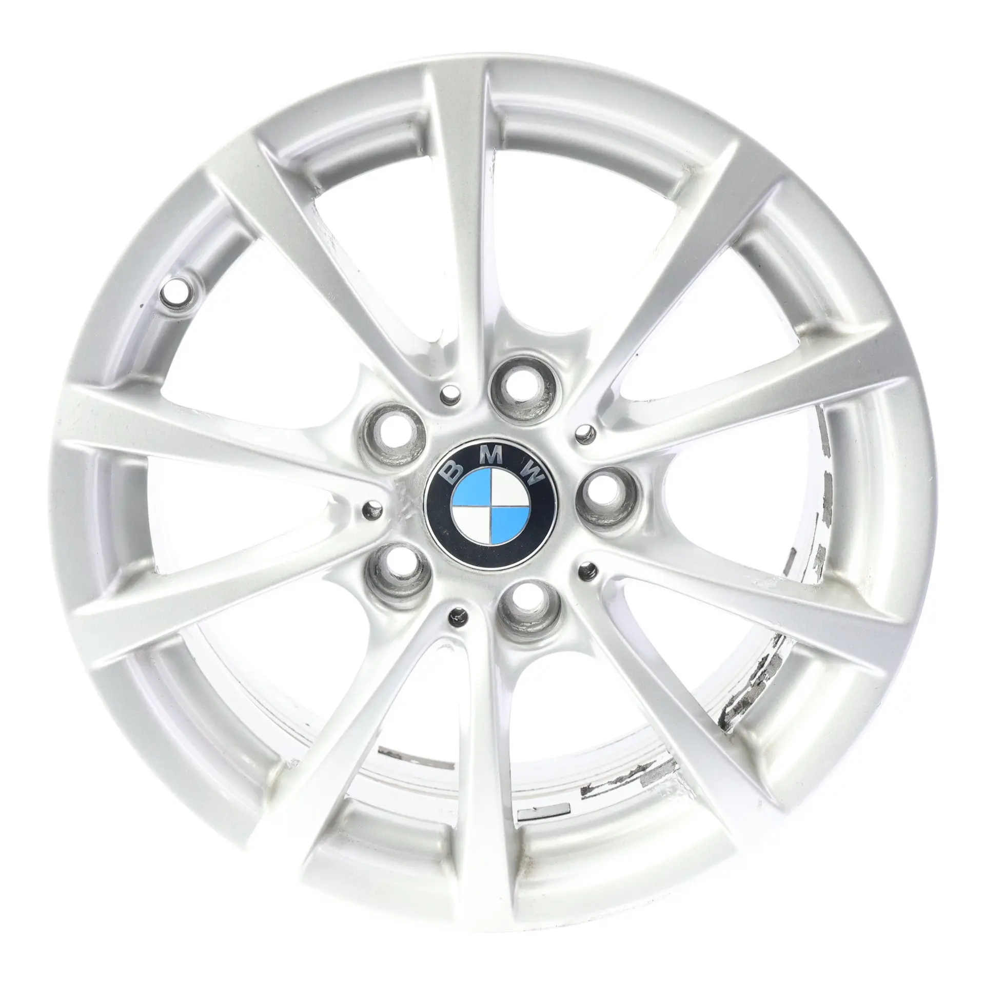 BMW F30 F31 F36 Jante Alliage Argent 16" 7J ET:31 V-spoke 390 6796236