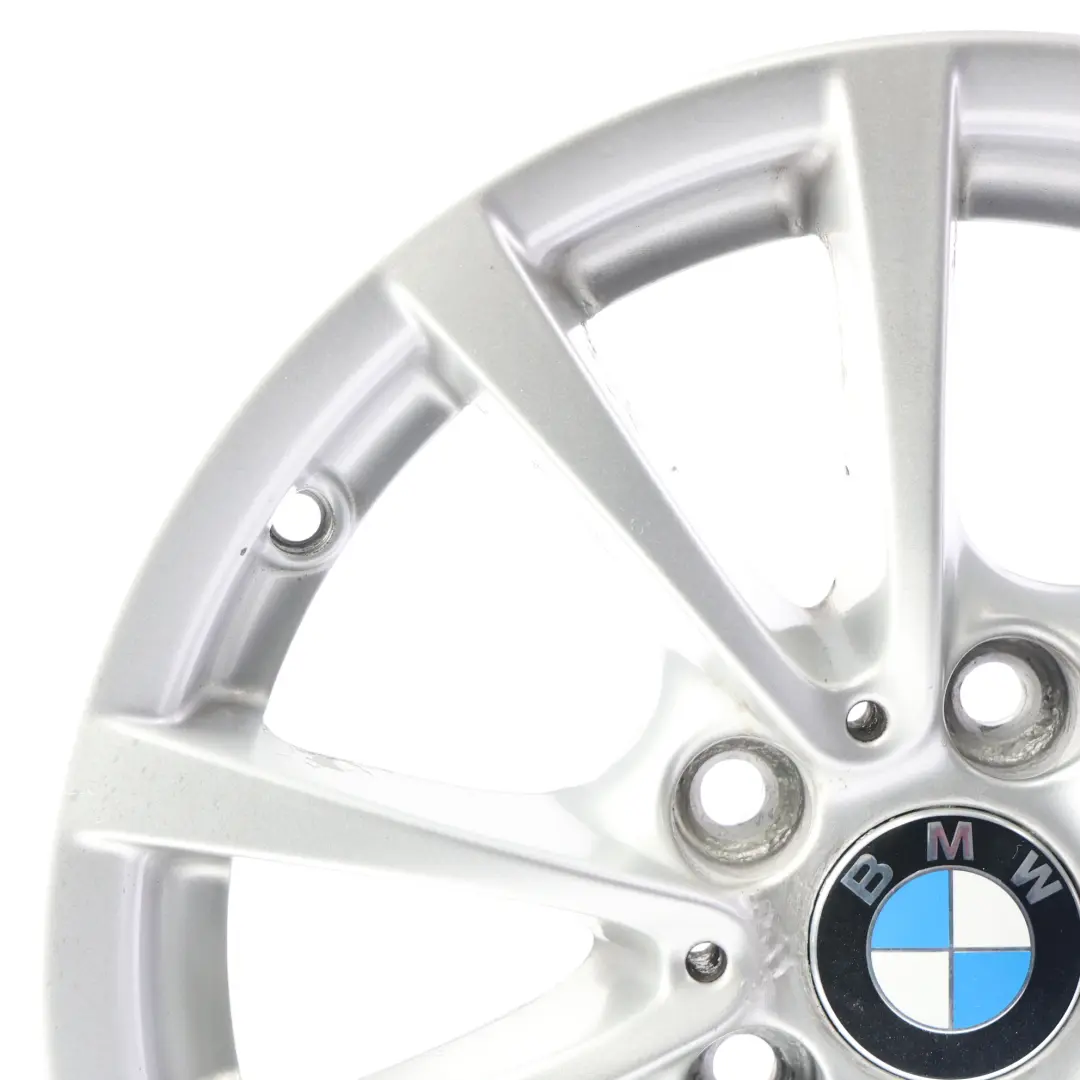 BMW F30 F31 F36 Jante Alliage Argent 16" 7J ET:31 V-spoke 390 - SKU 6796236-SL1 - Numéro de pièce 6796236